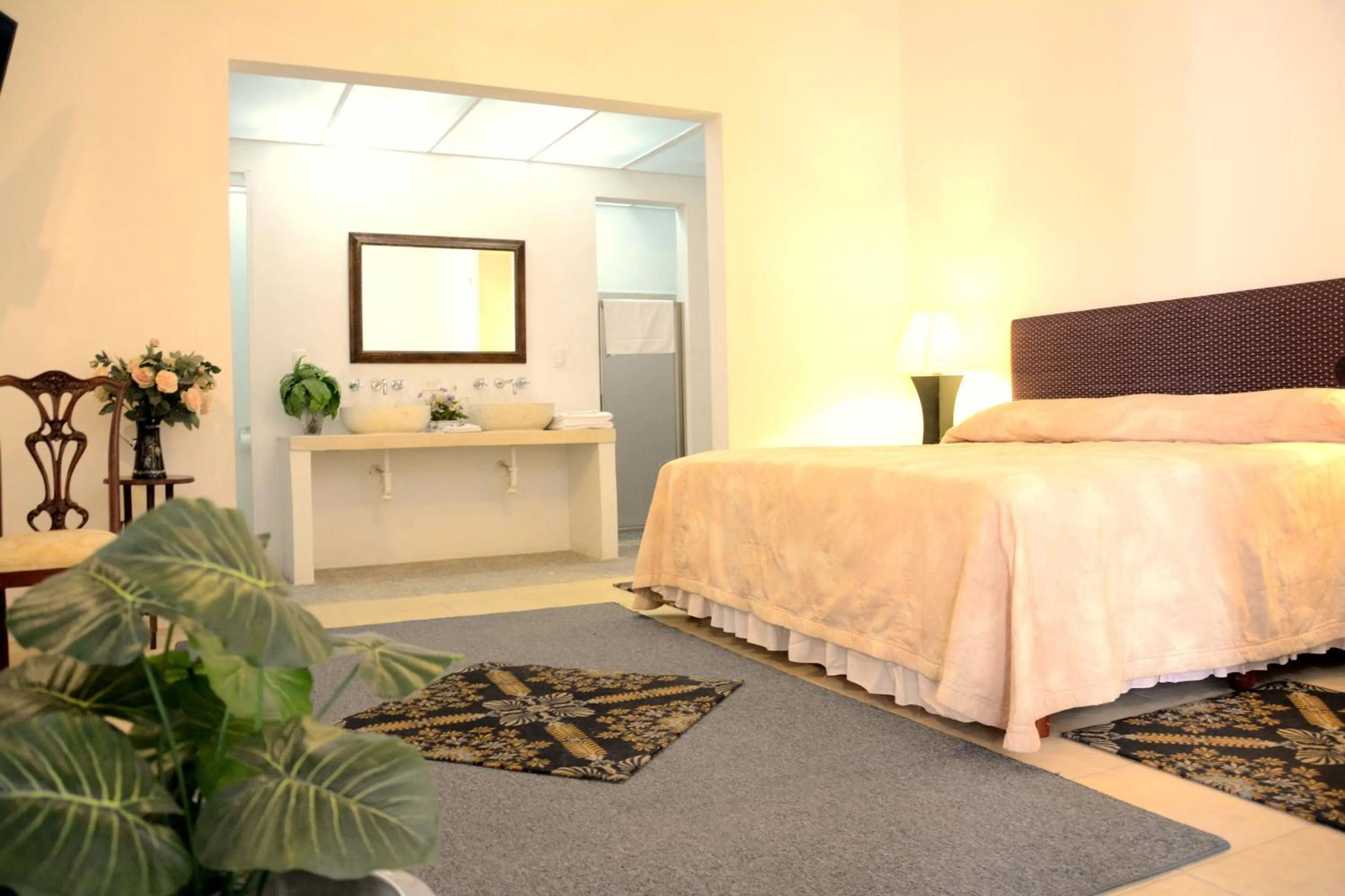 Bed in Hotel Mejorada Merida