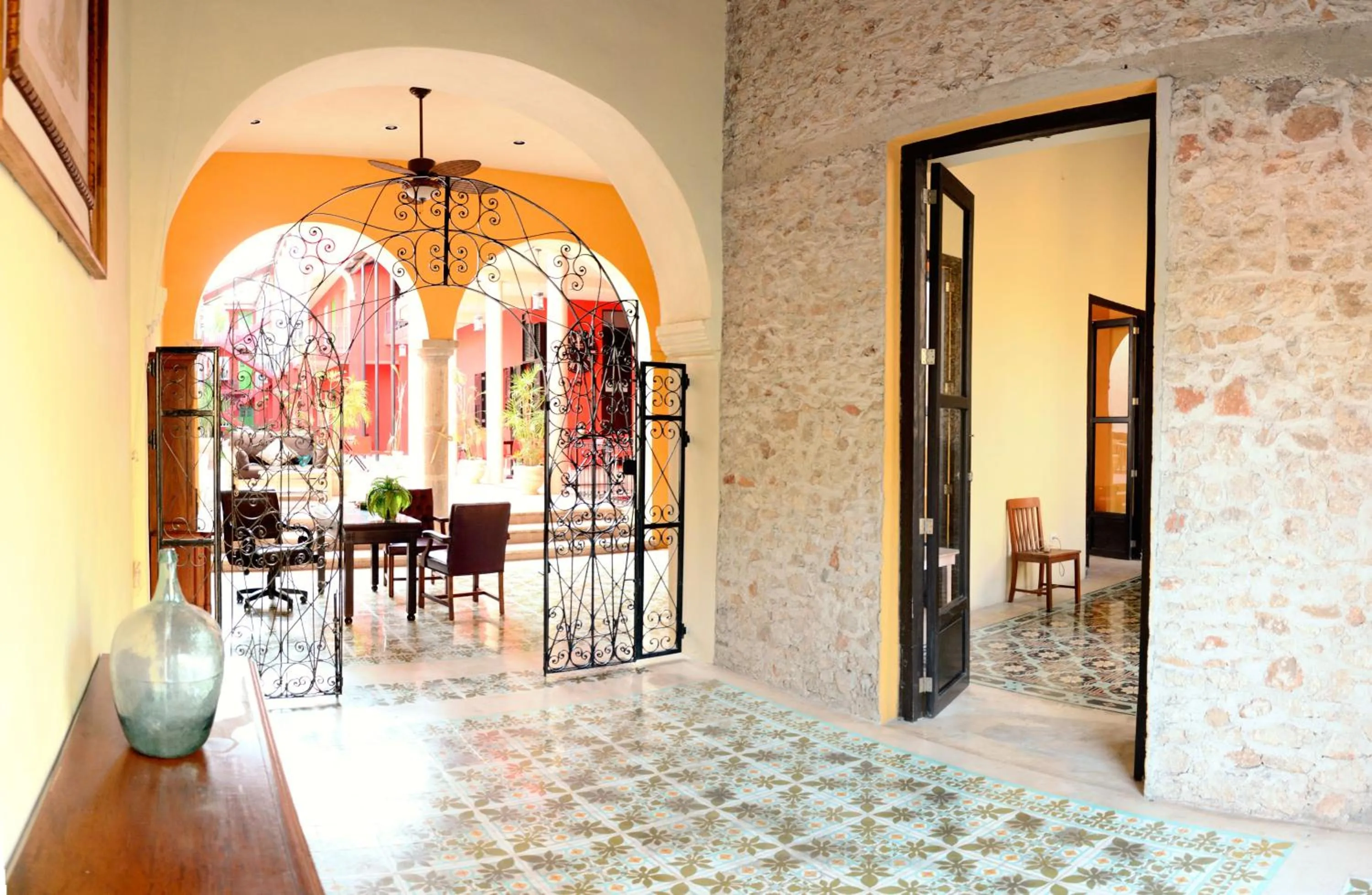 Lobby or reception in Hotel Mejorada Merida