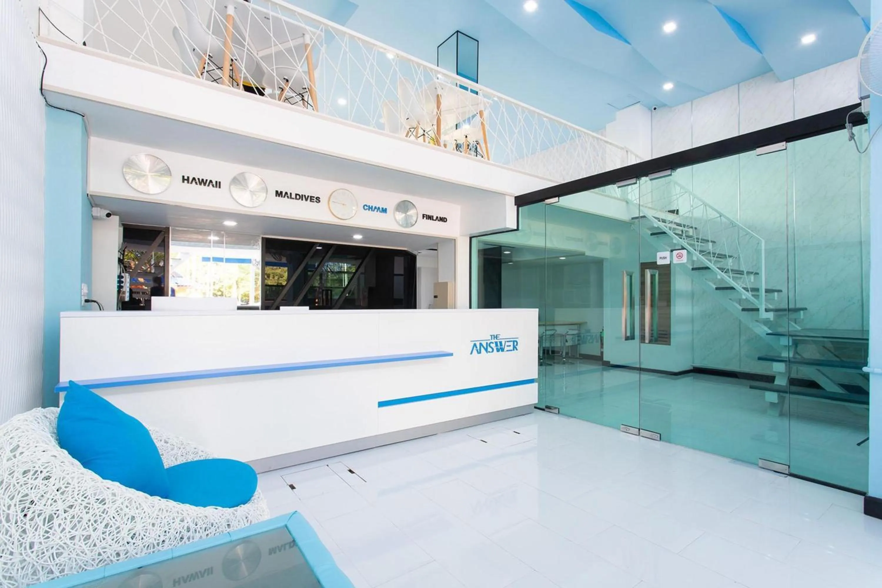 Lobby or reception in OYO 394 Nana Beach Cha Am