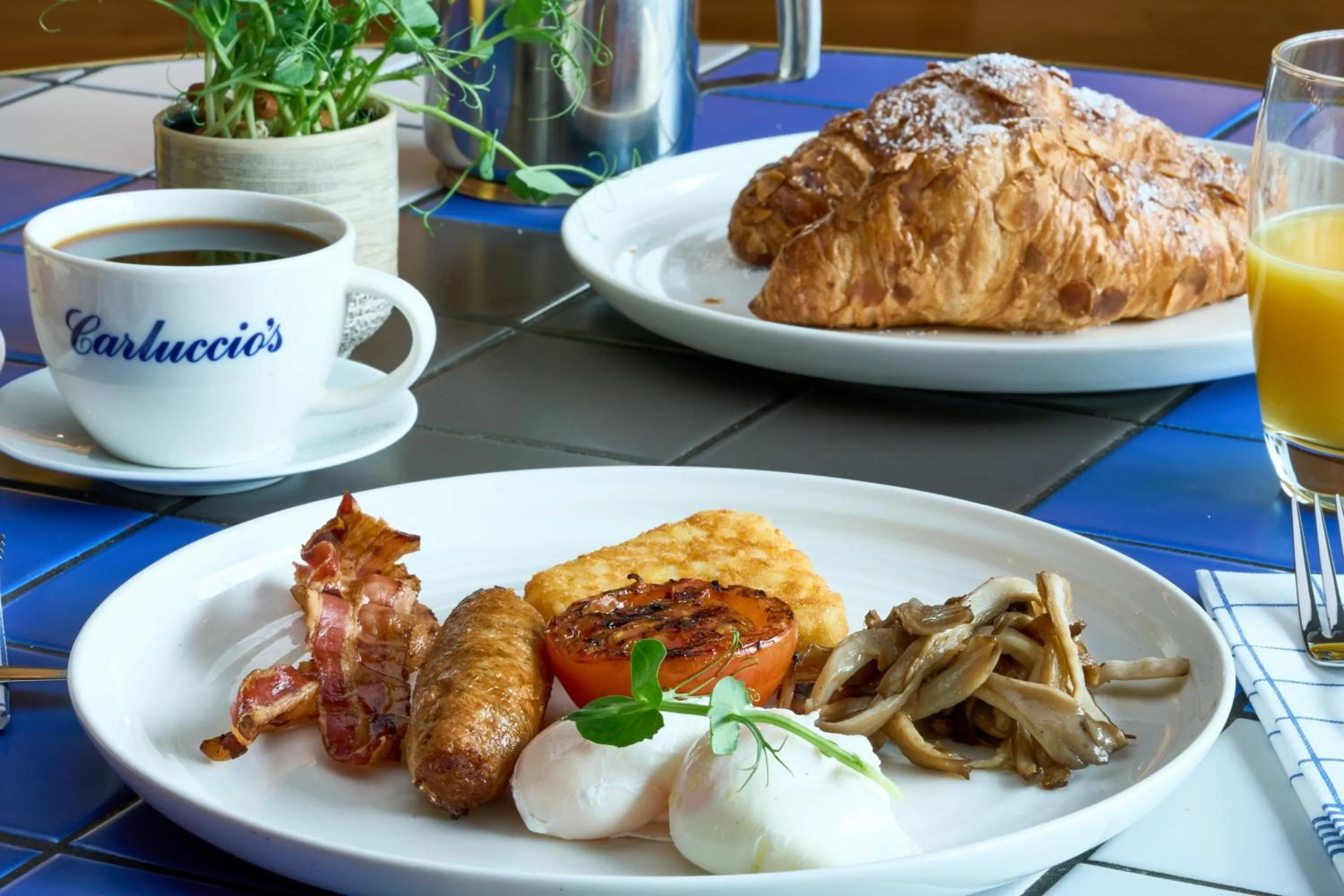 Breakfast in London Heathrow Marriott Hotel