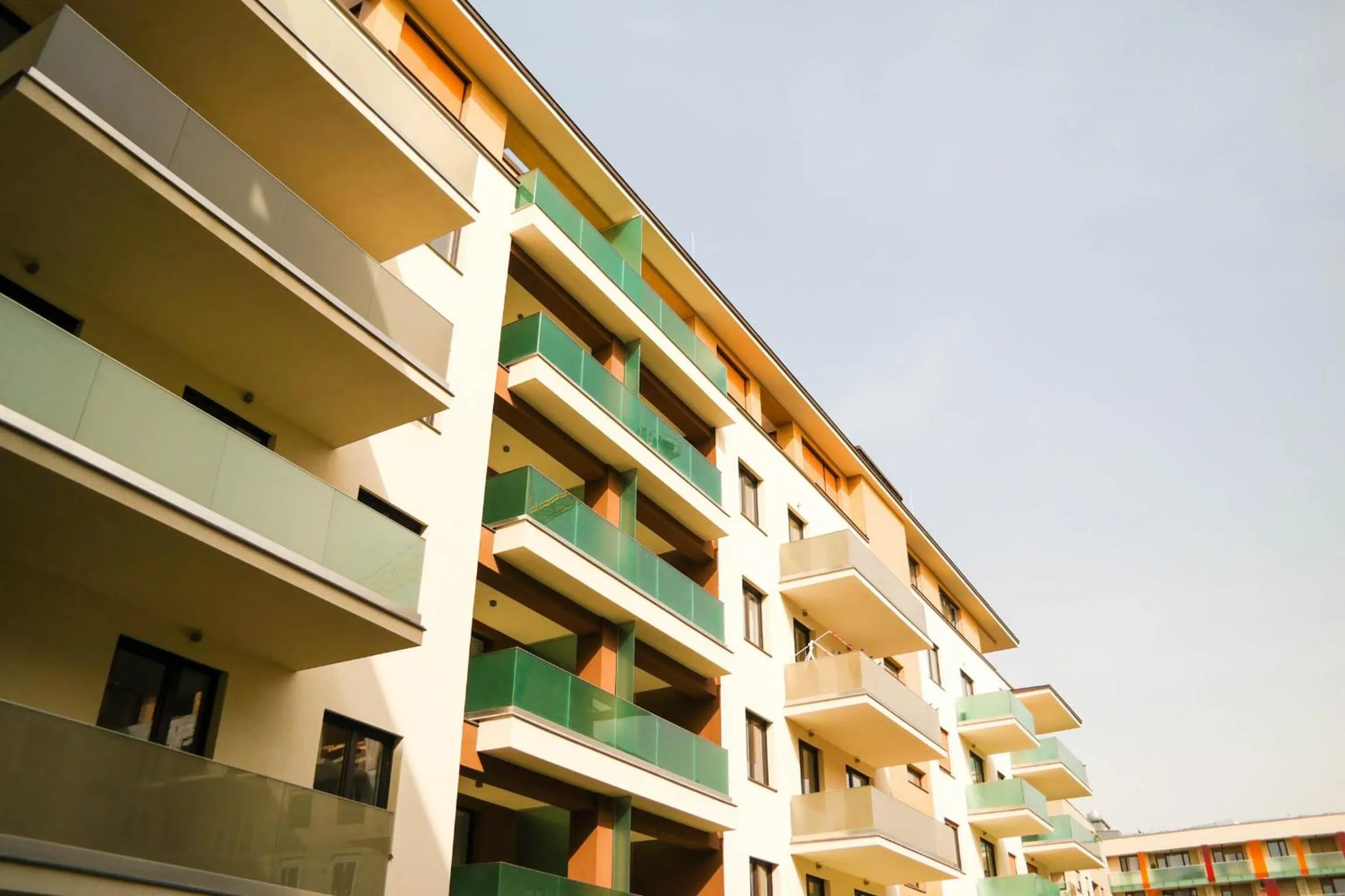 Balcony/Terrace in Vision Apartments Budapest