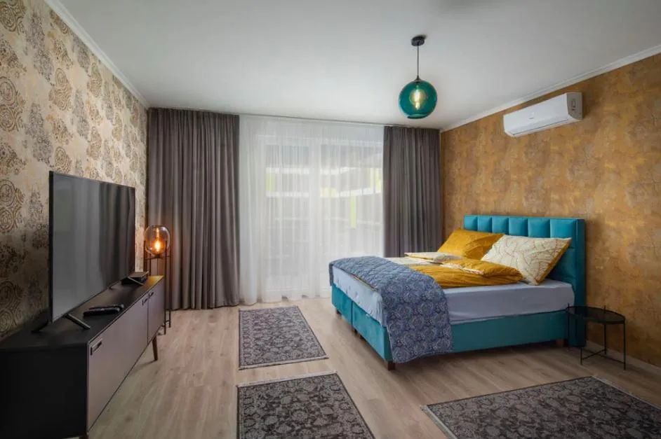 Bedroom in Vision Apartments Budapest