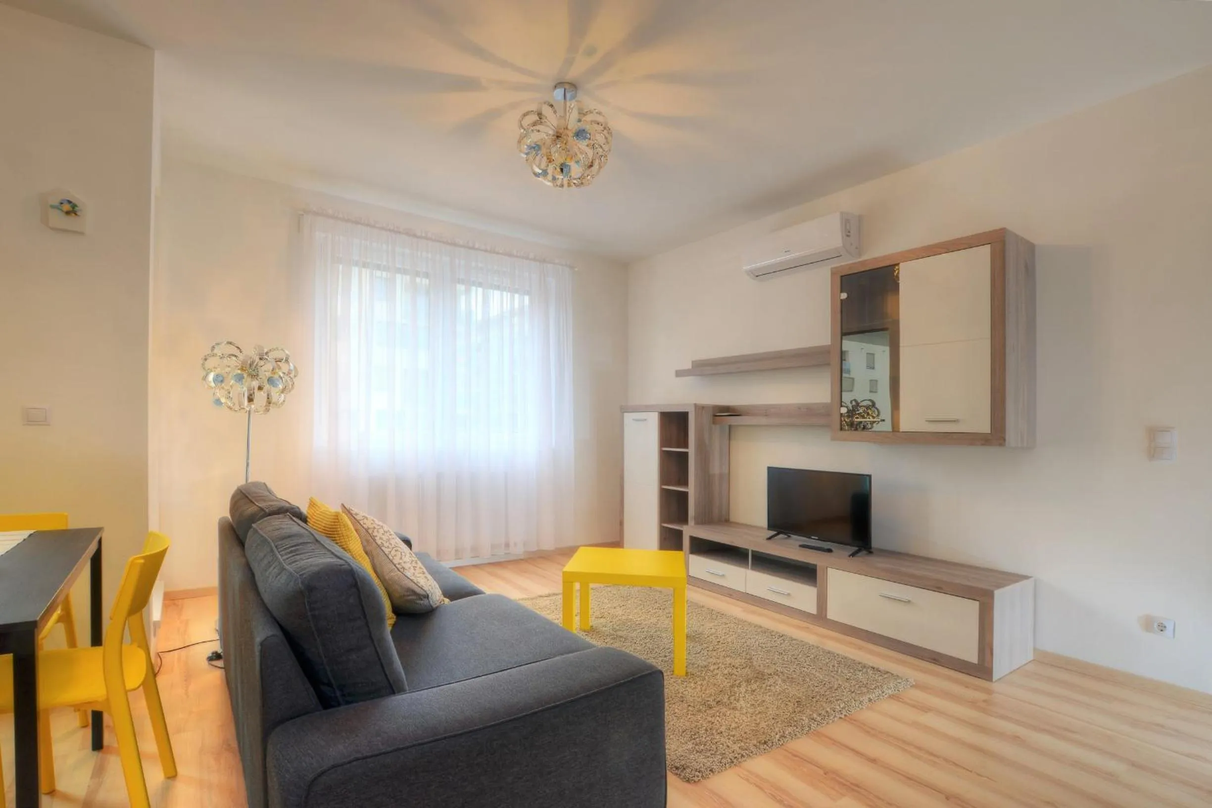 Living room in Vision Apartments Budapest
