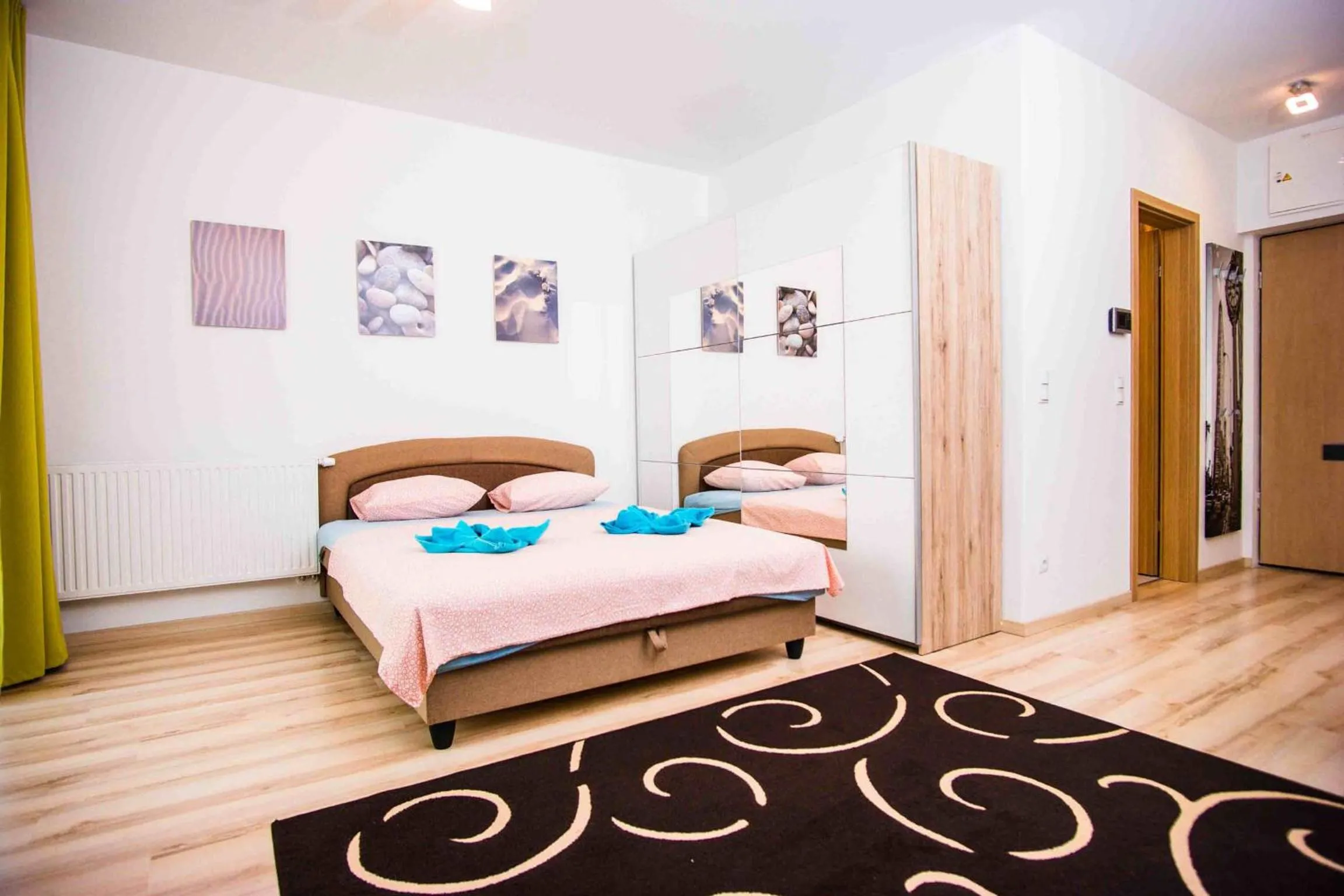 Living room in Vision Apartments Budapest