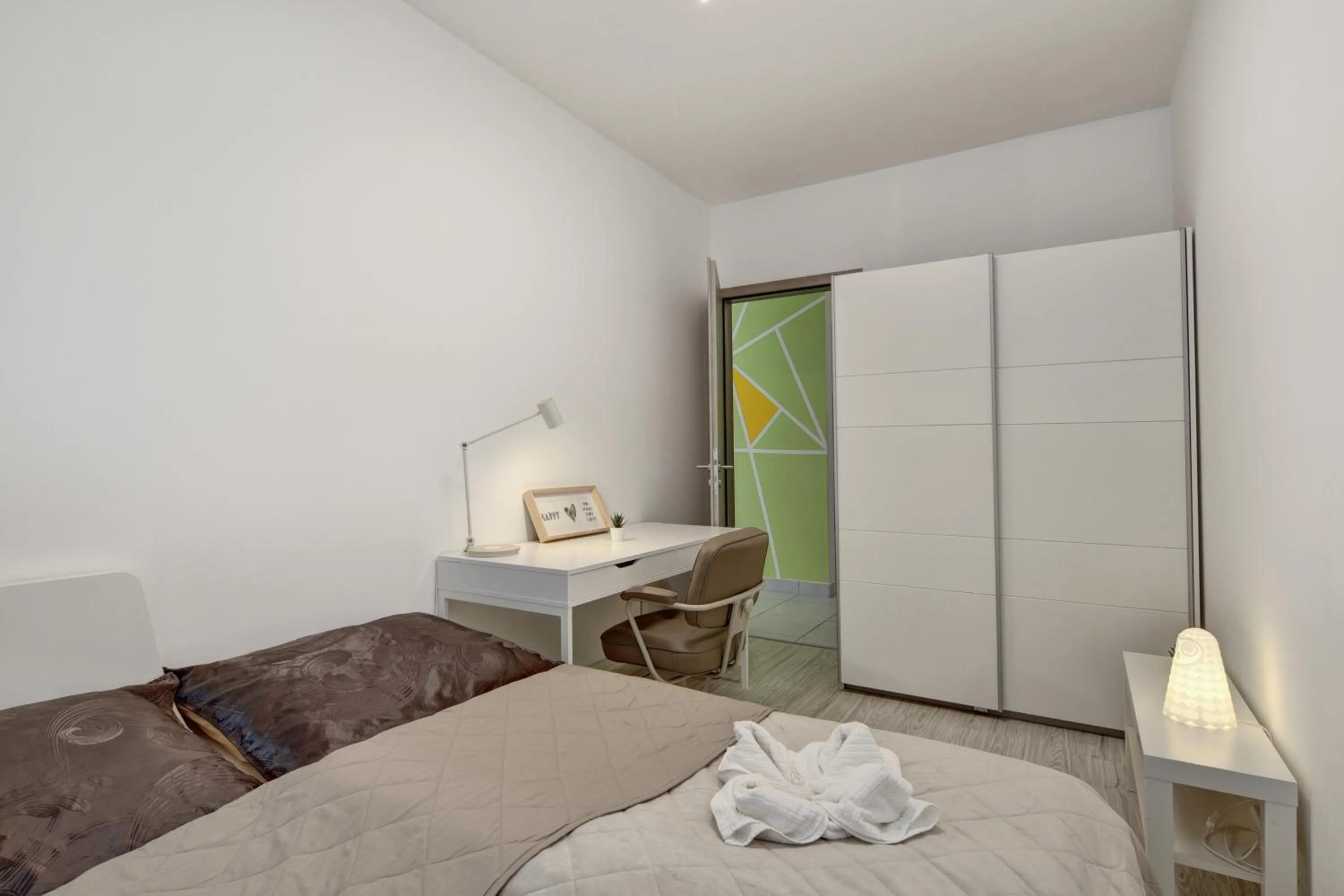 Bedroom in Vision Apartments Budapest