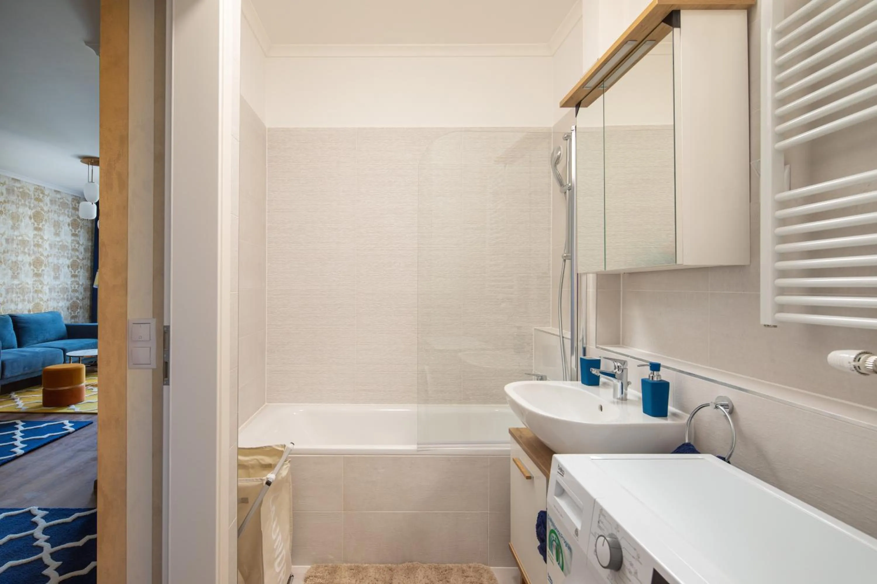 Bathroom in Vision Apartments Budapest