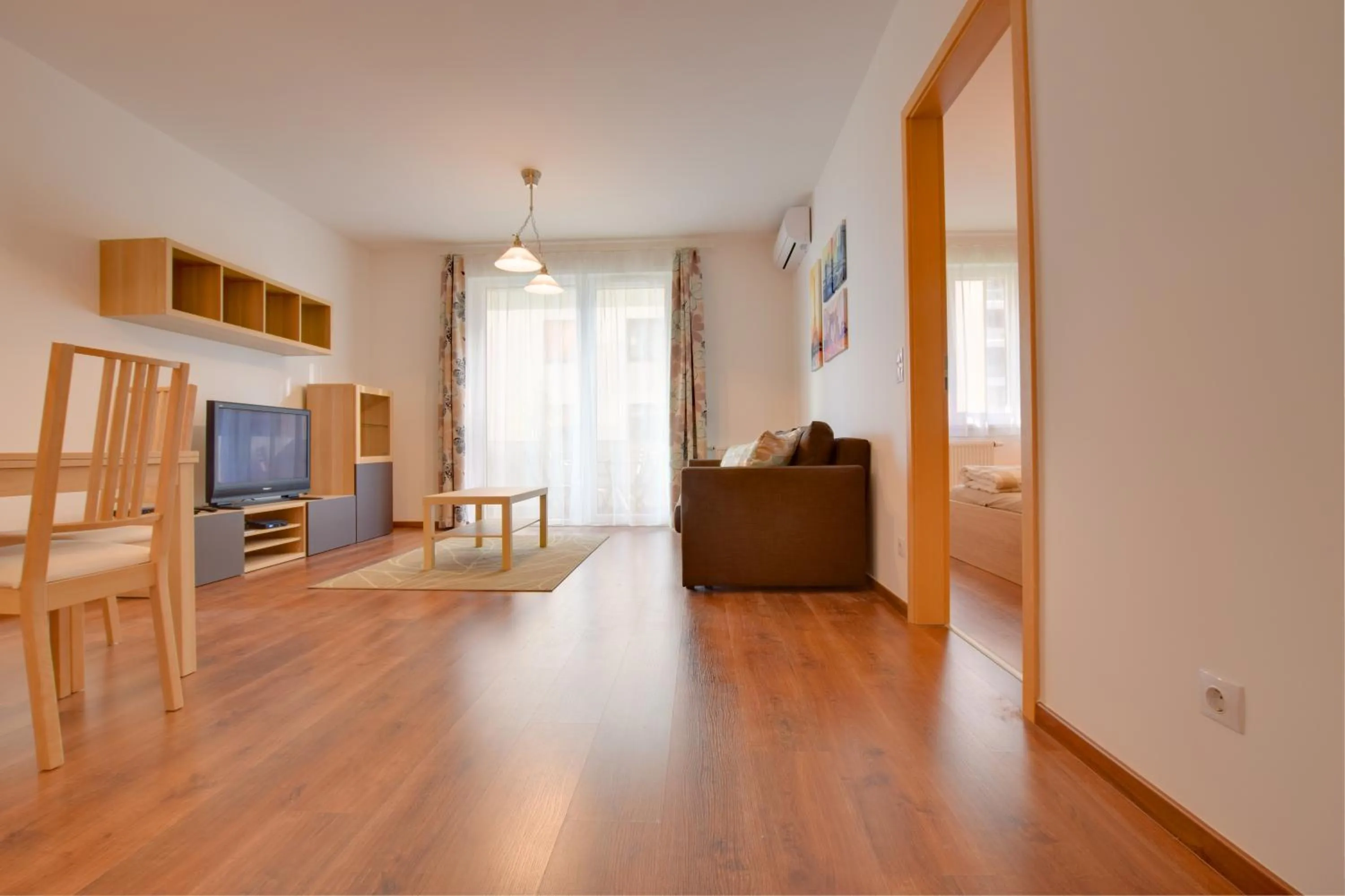 Living room in Vision Apartments Budapest