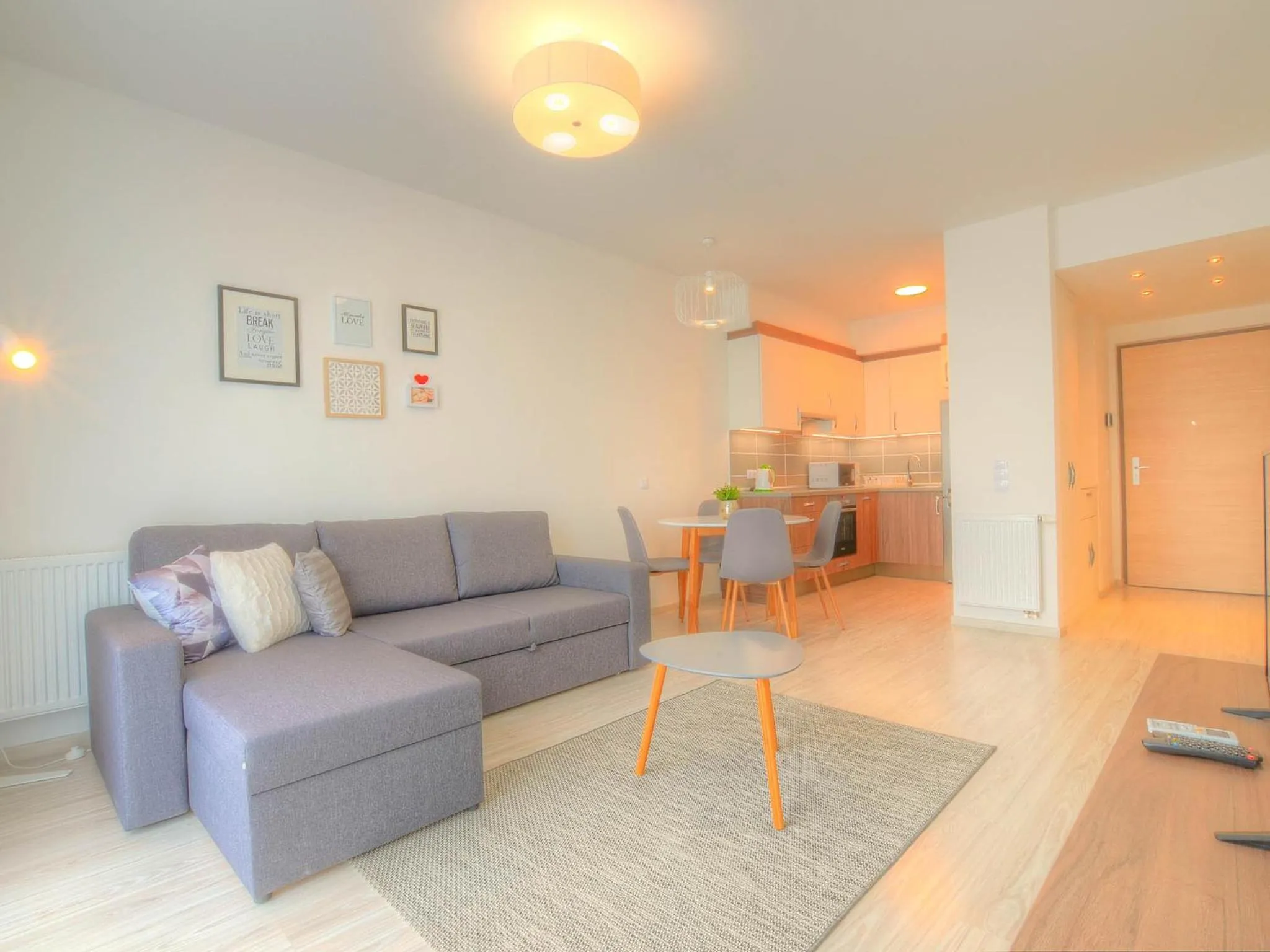 Living room in Vision Apartments Budapest