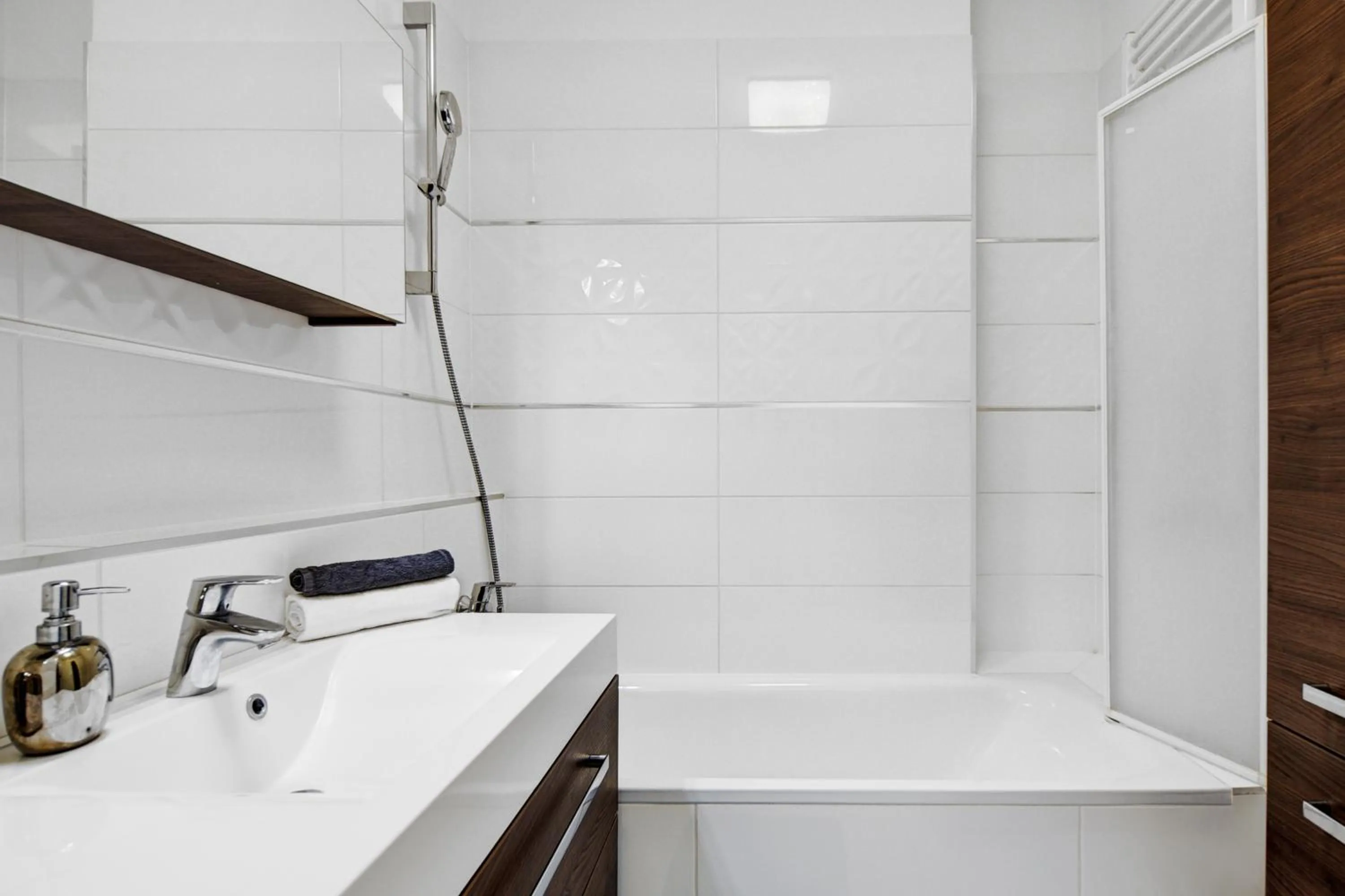 Bathroom in Vision Apartments Budapest