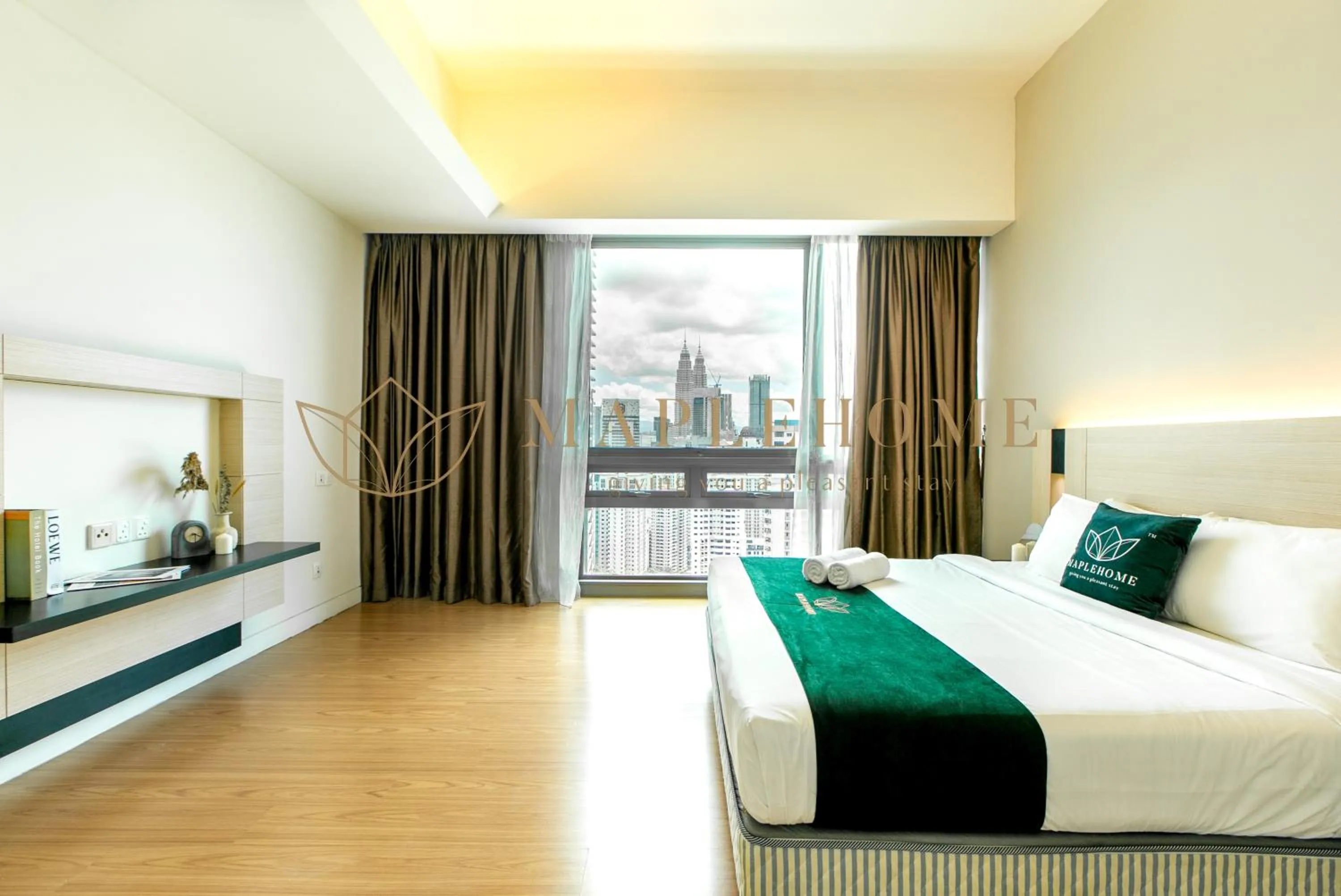 Bedroom, Bed in Swiss Garden Residence Kuala Lumpur