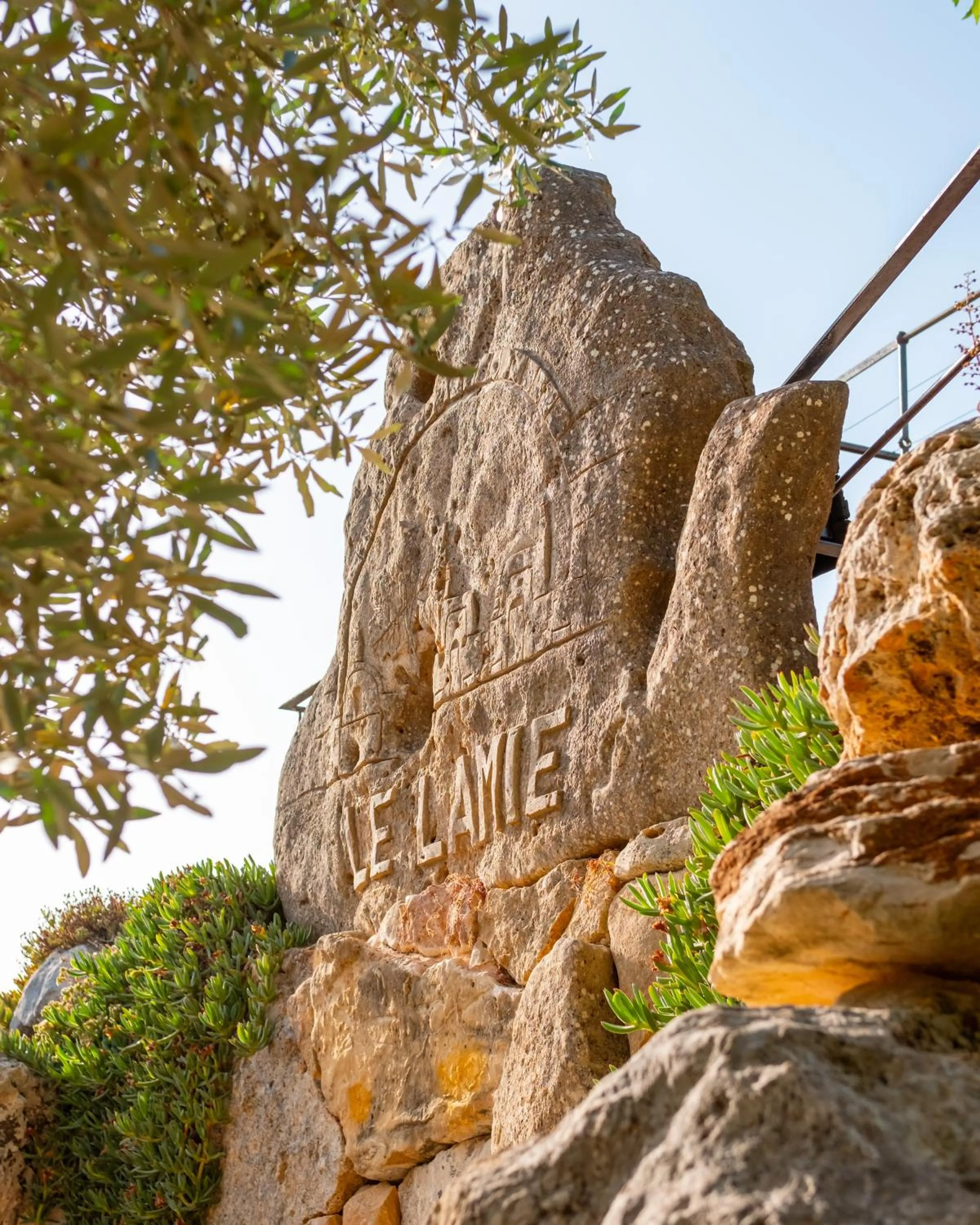 Garden view in Masseria Le Lamie