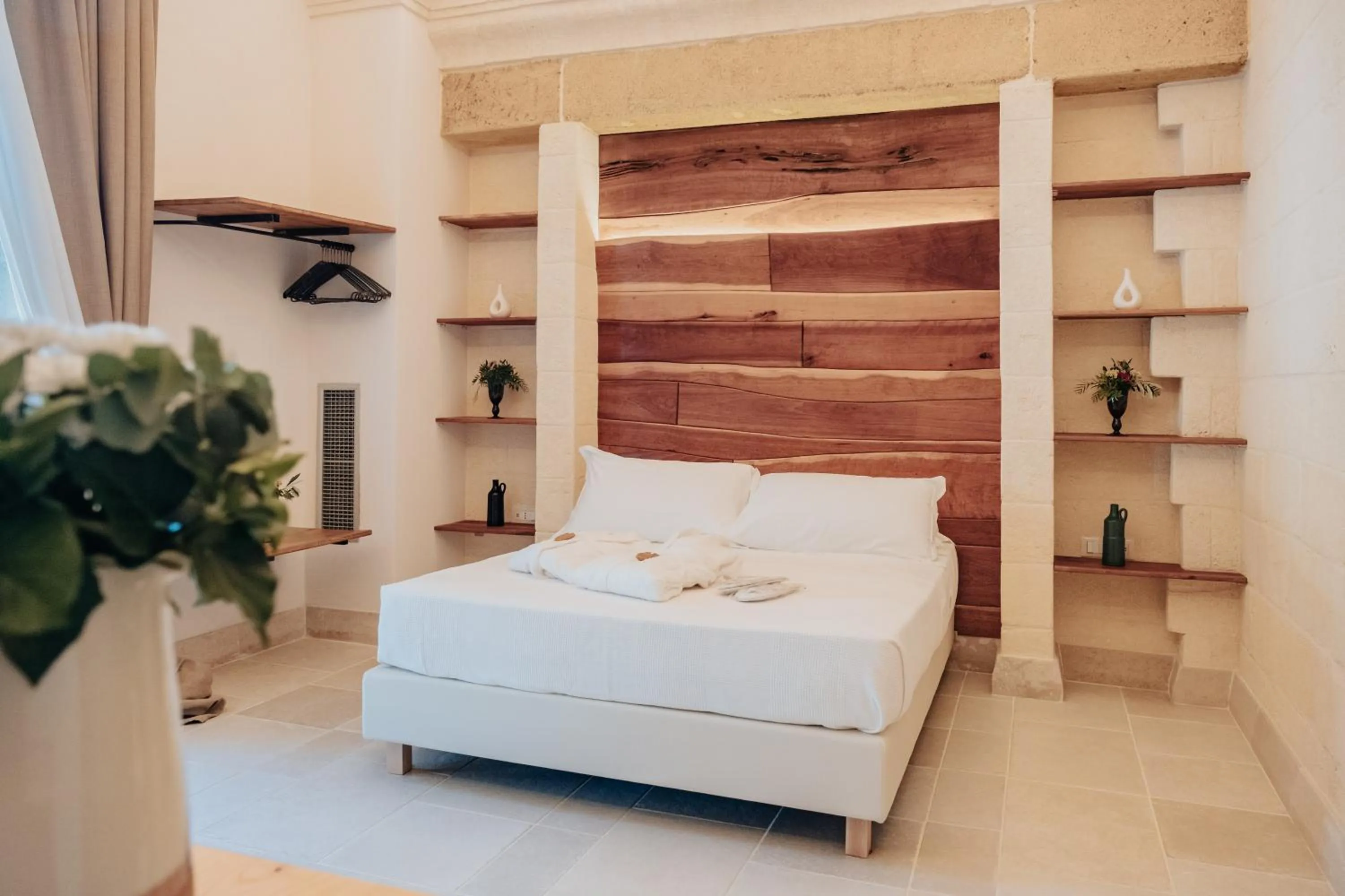 Bed in Masseria Le Lamie