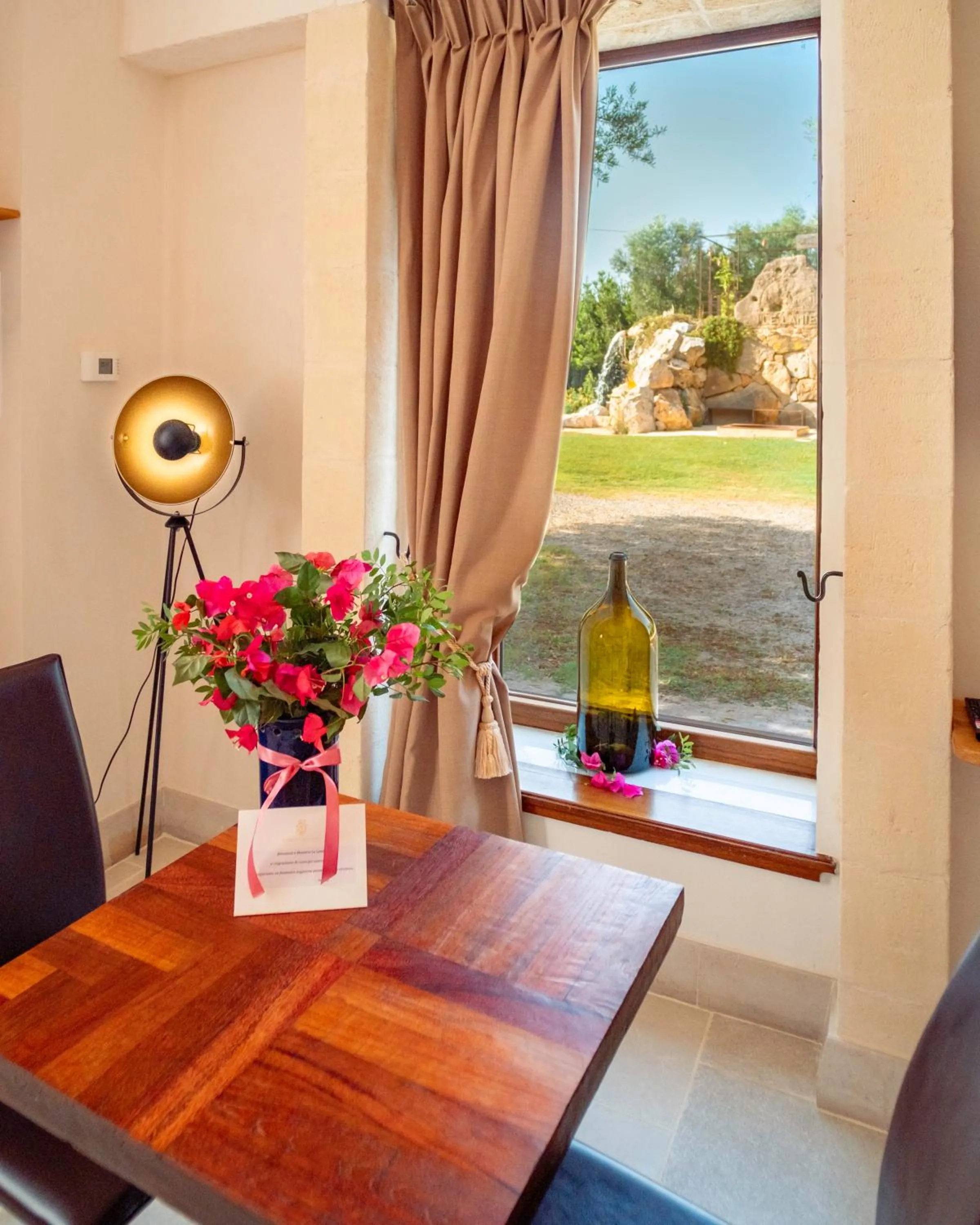 Garden view in Masseria Le Lamie