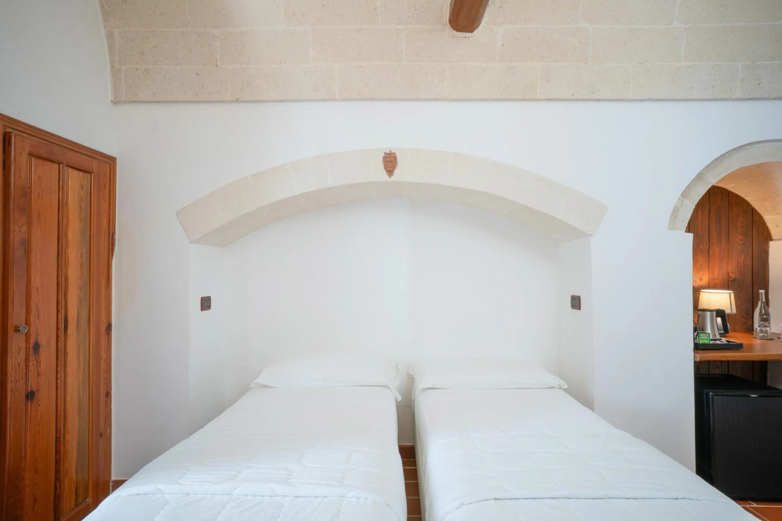 Bed in Masseria Le Lamie