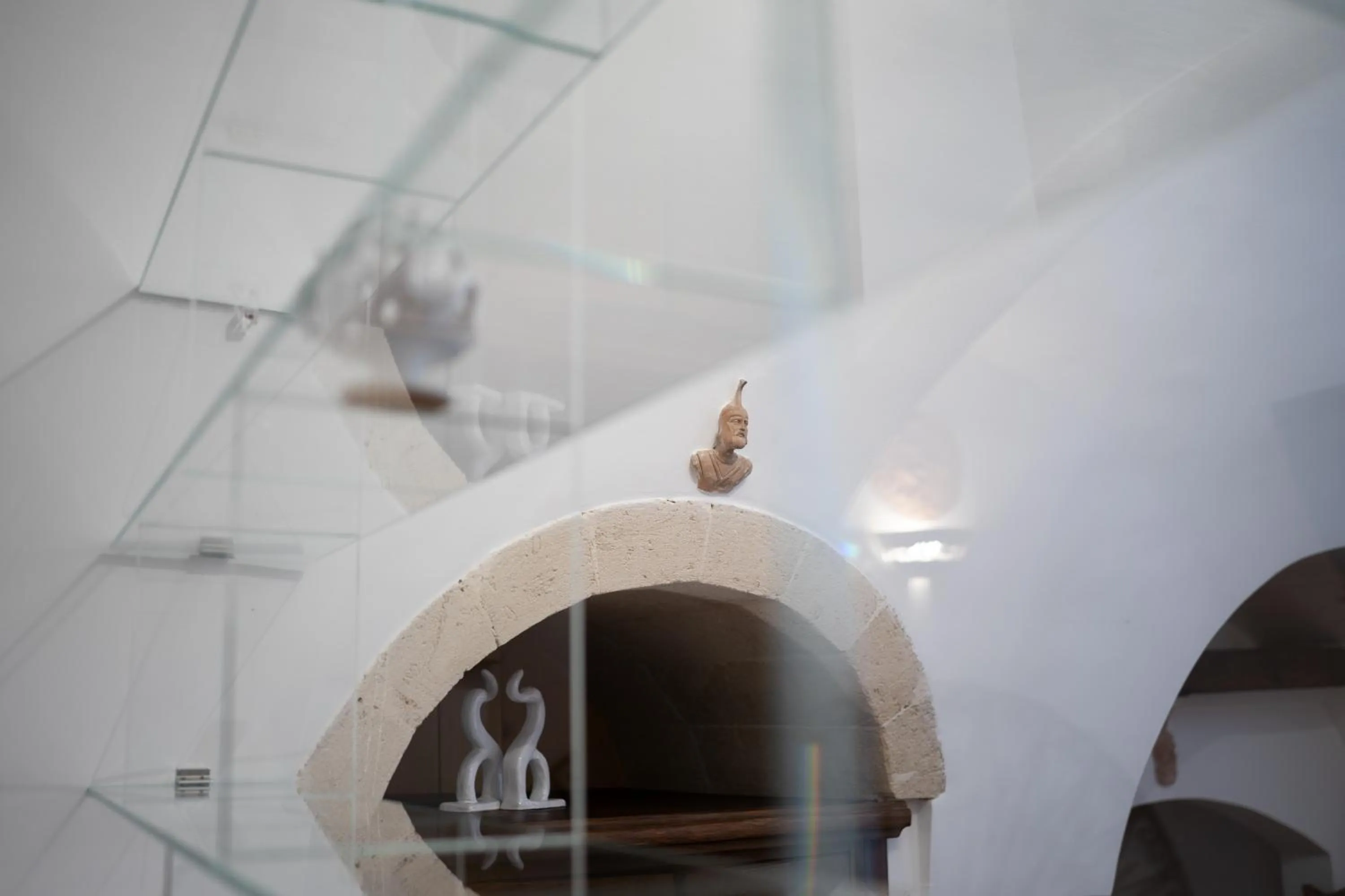 Decorative detail in Masseria Le Lamie