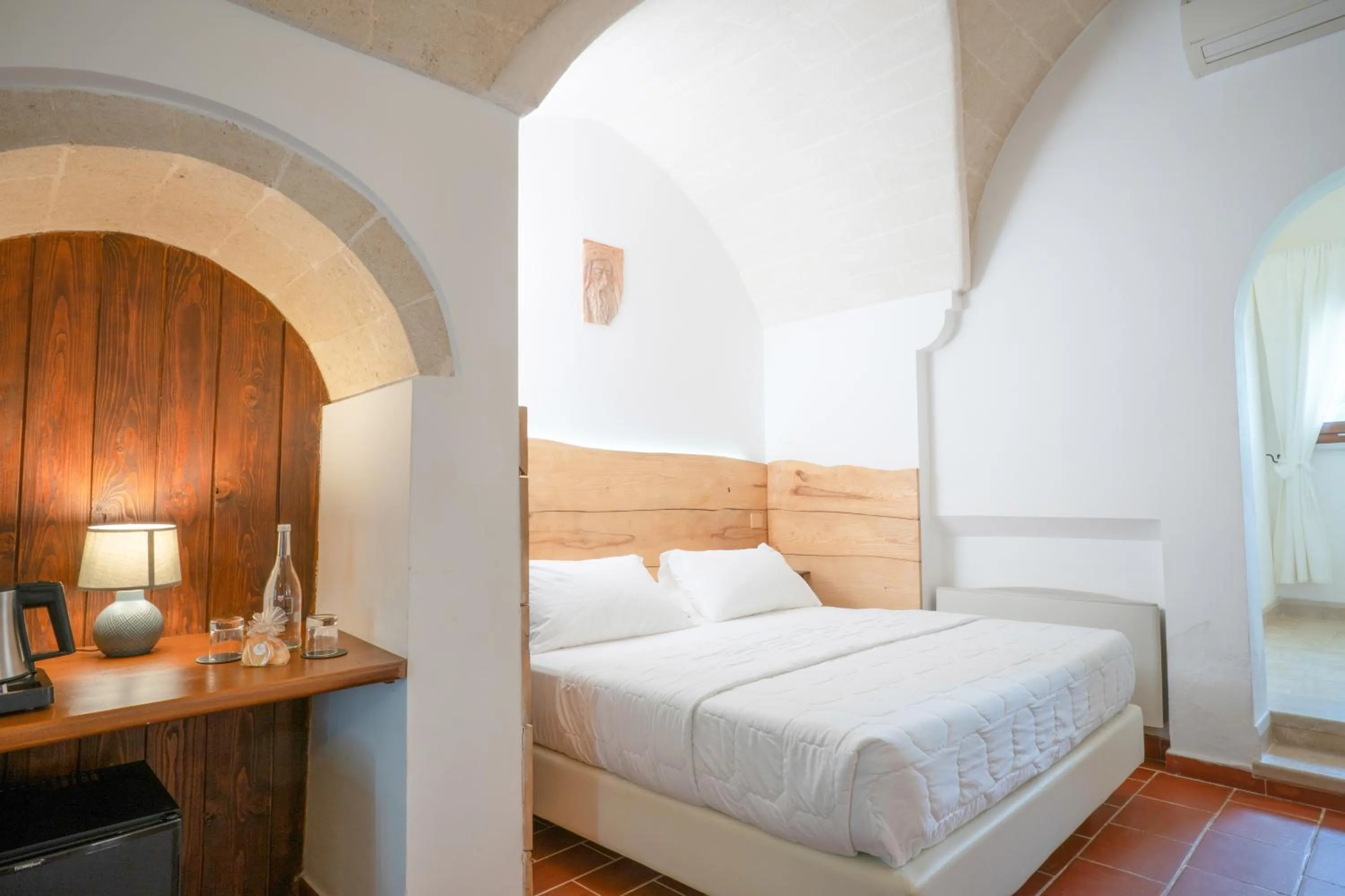 Bed in Masseria Le Lamie
