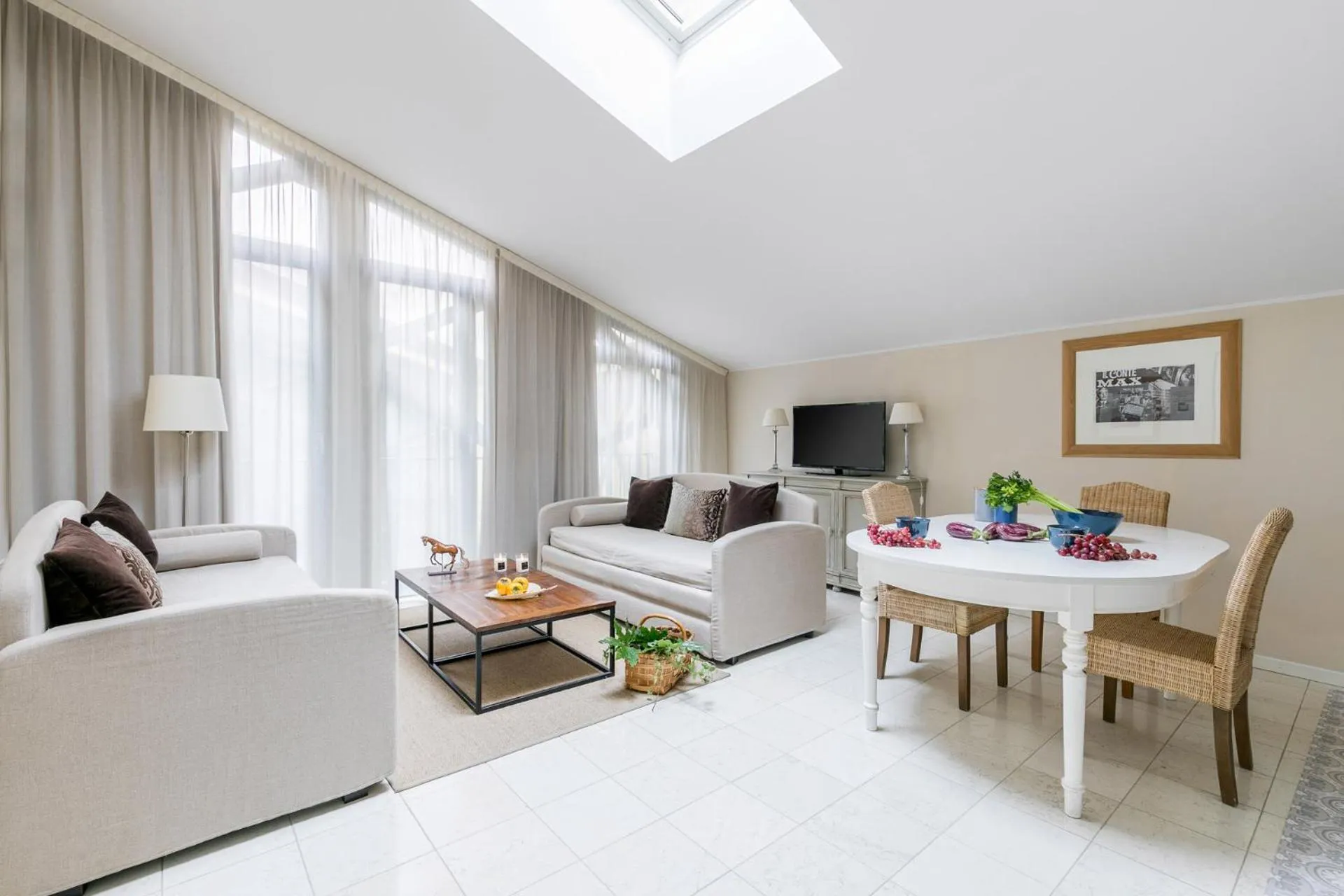 Living room in Adriano Residence