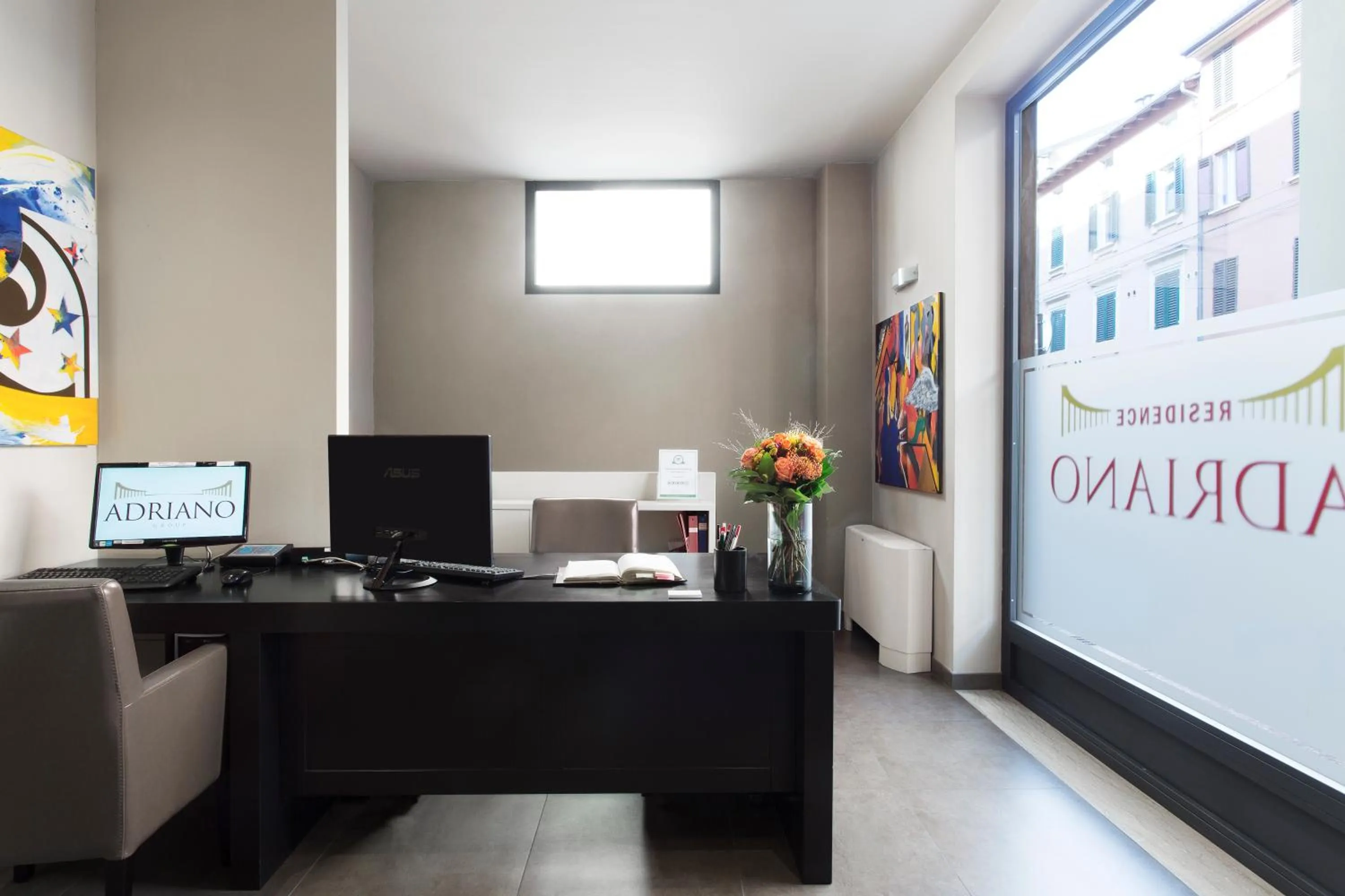 Lobby or reception in Adriano Residence