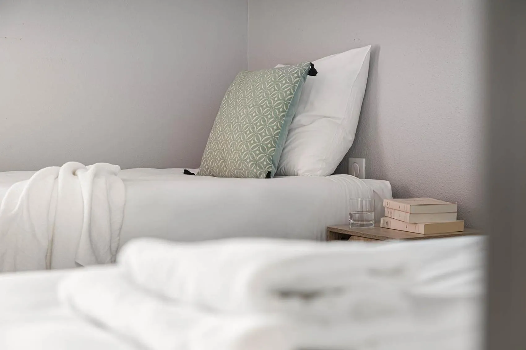 Bedroom, Bed in Logis Hôtel Restaurant L'Abri