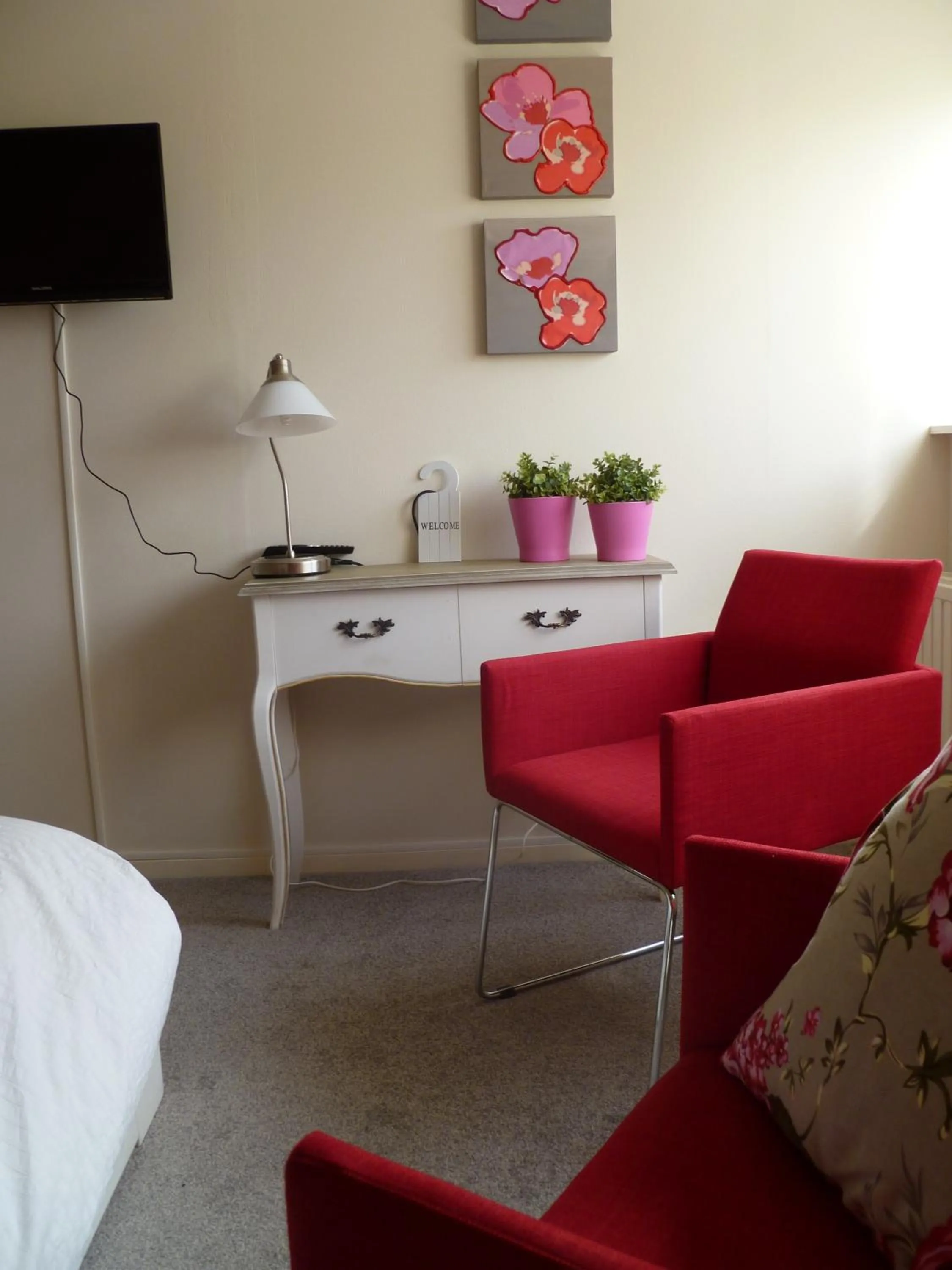 Bedroom in Hotel-Restaurant van der Weijde