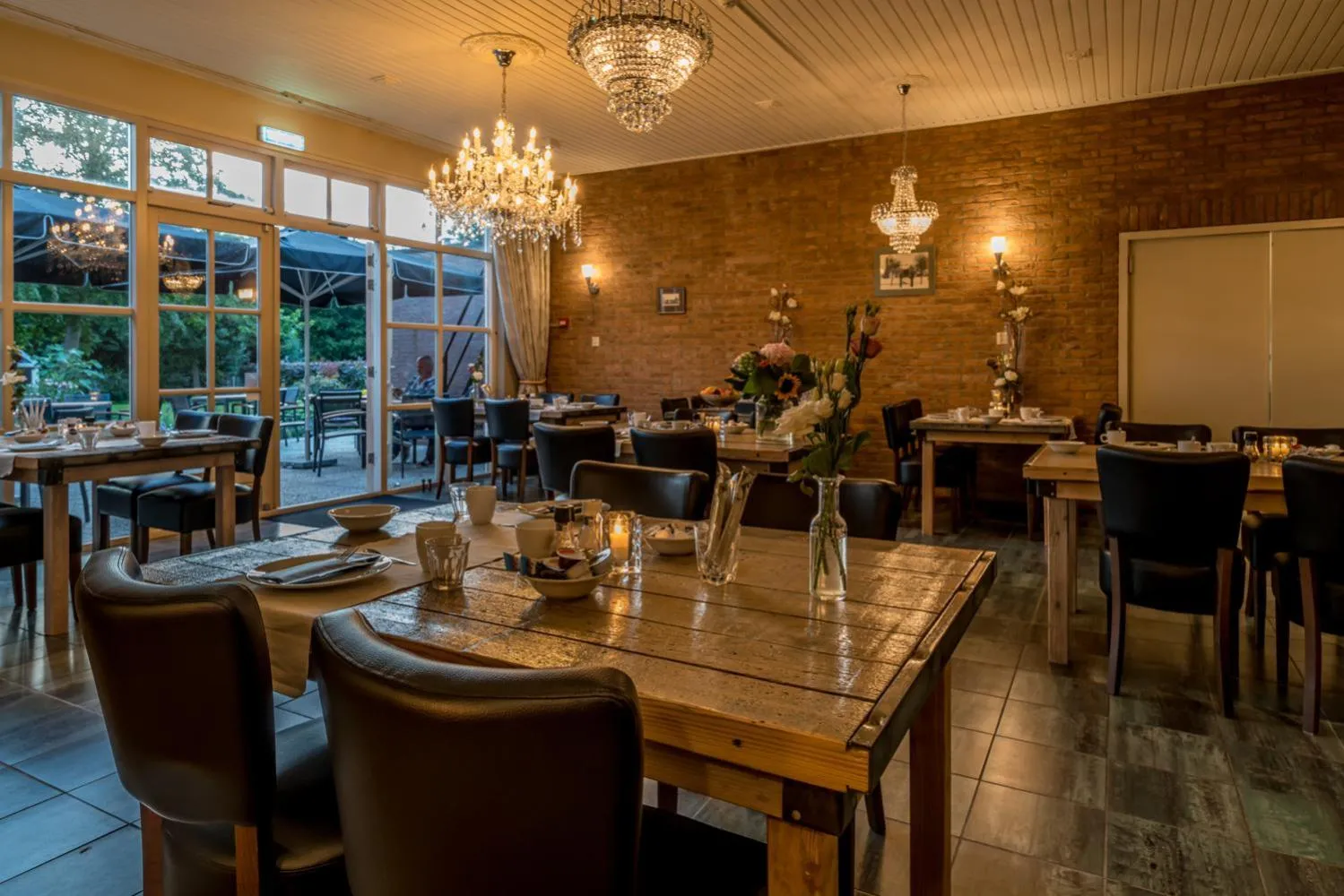 Continental breakfast in Hotel-Restaurant van der Weijde