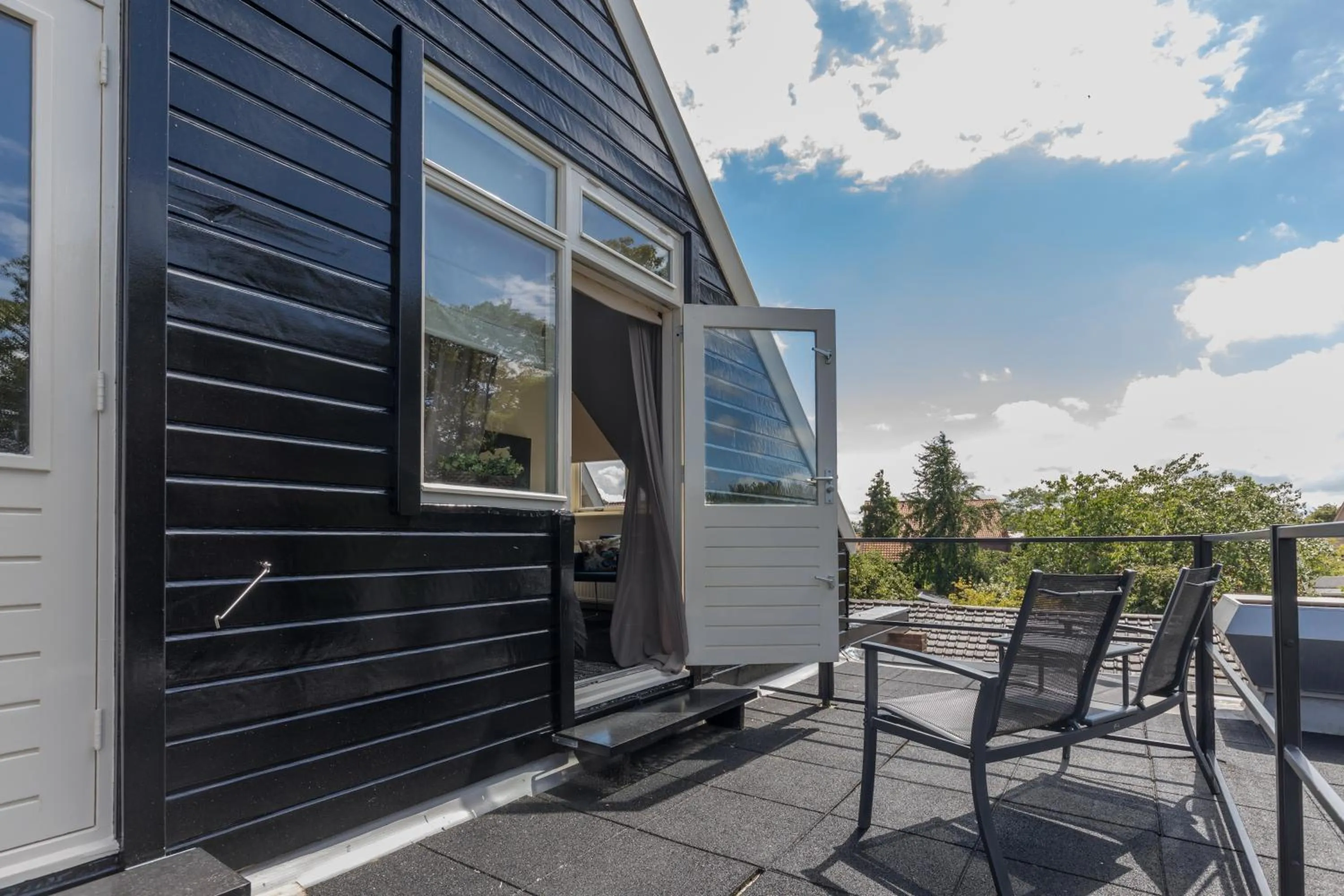 Balcony/Terrace in Hotel-Restaurant van der Weijde