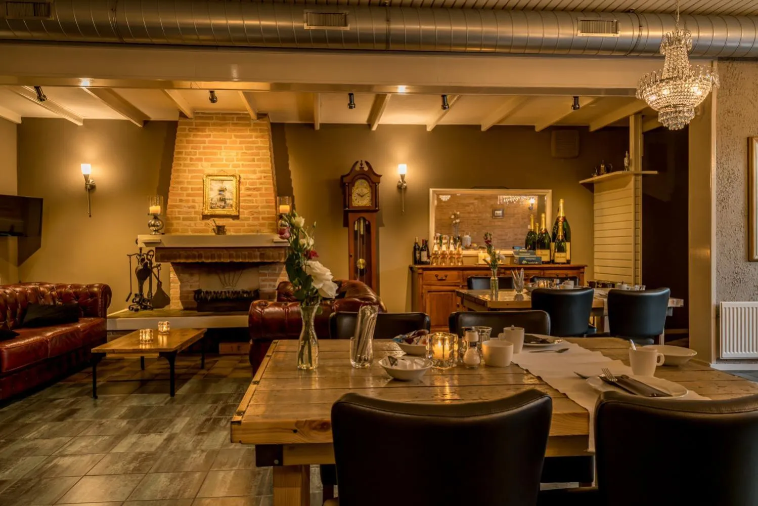 Continental breakfast in Hotel-Restaurant van der Weijde