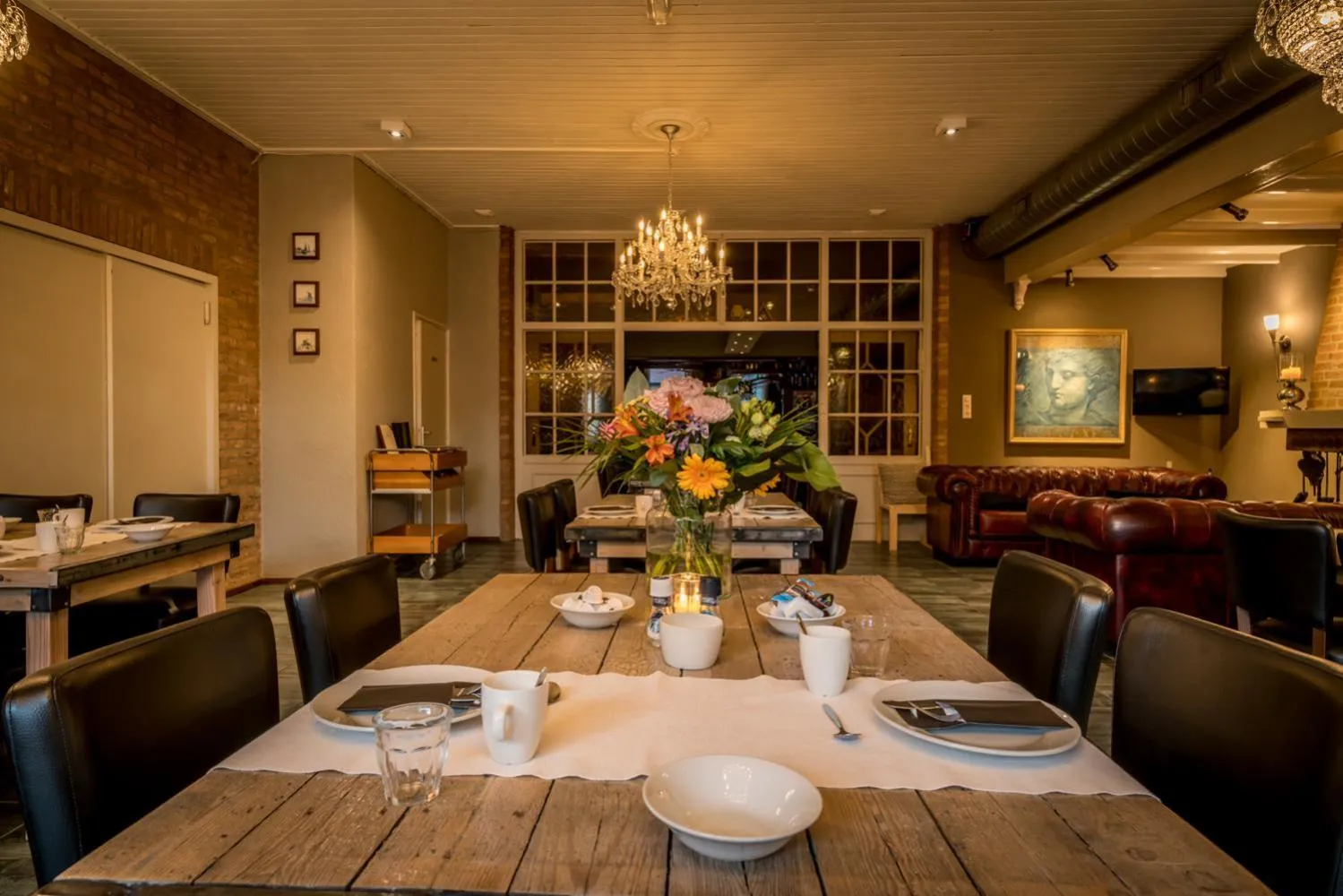 Continental breakfast in Hotel-Restaurant van der Weijde