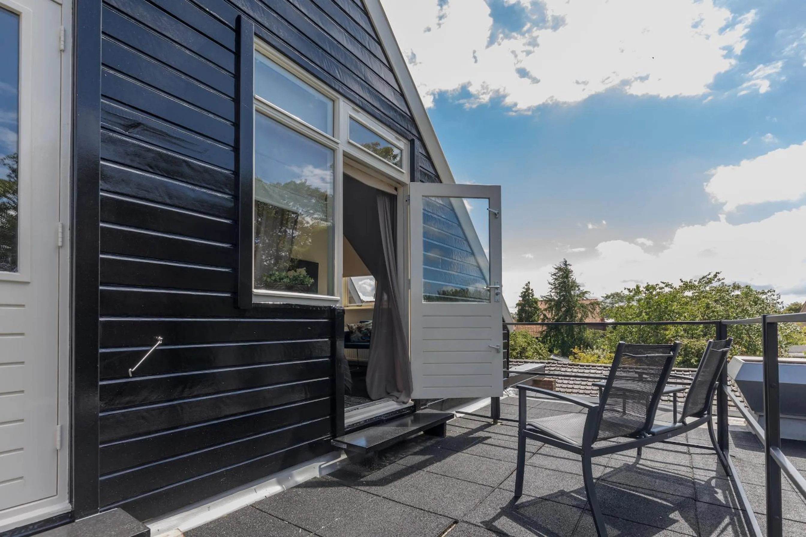 Balcony/Terrace in Hotel-Restaurant van der Weijde