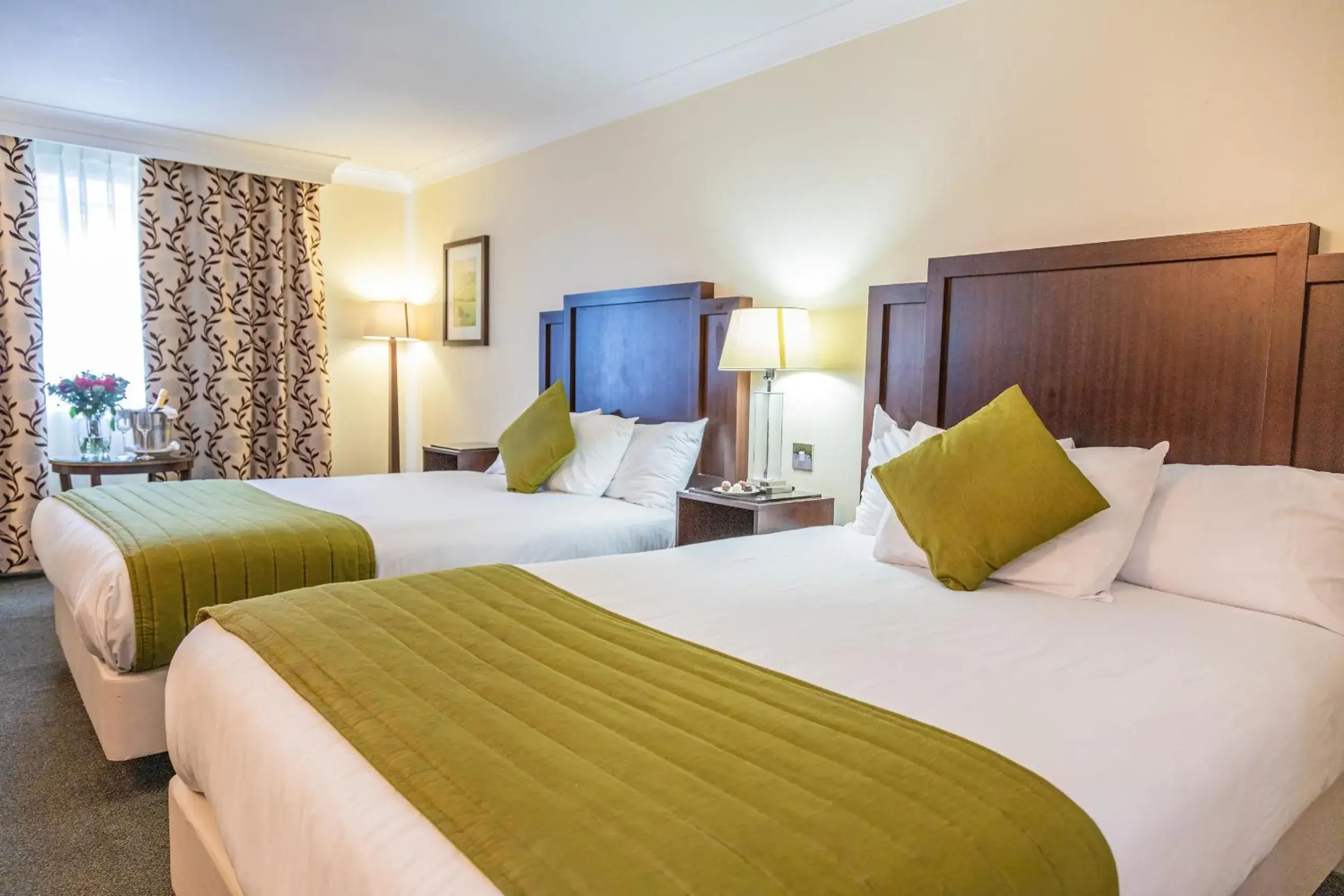 Standard Double Room with Two Double Beds in Meon Valley Hotel, Golf & Country Club Standard Double Room with Two Double Beds in Meon Valley Hotel, Golf & Country Club