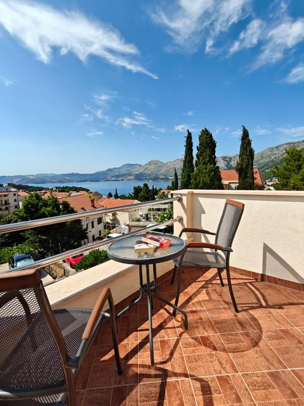 Patio in Apartments Miljas