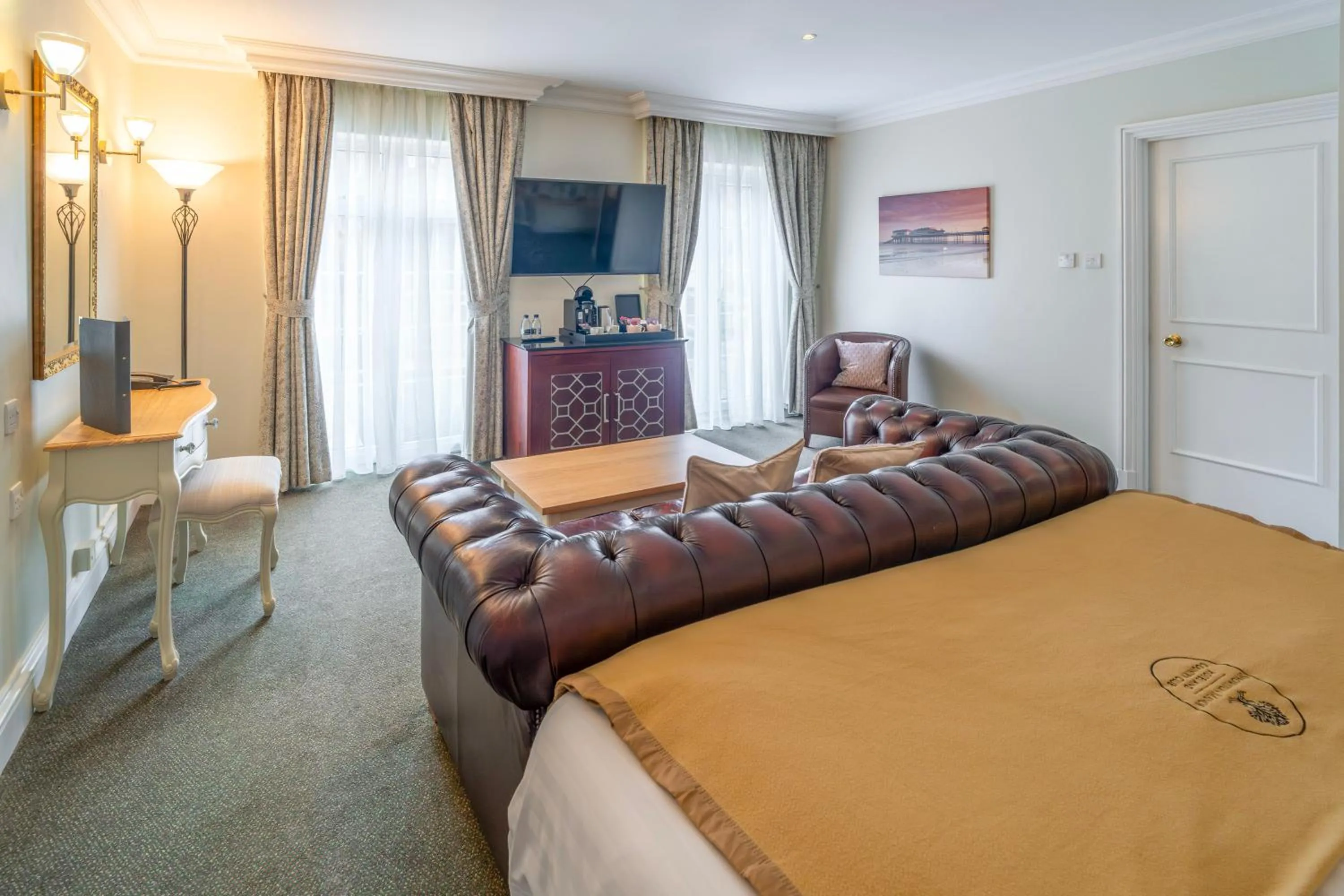 Bedroom, Bed in Sprowston Manor Hotel, Spa & Golf