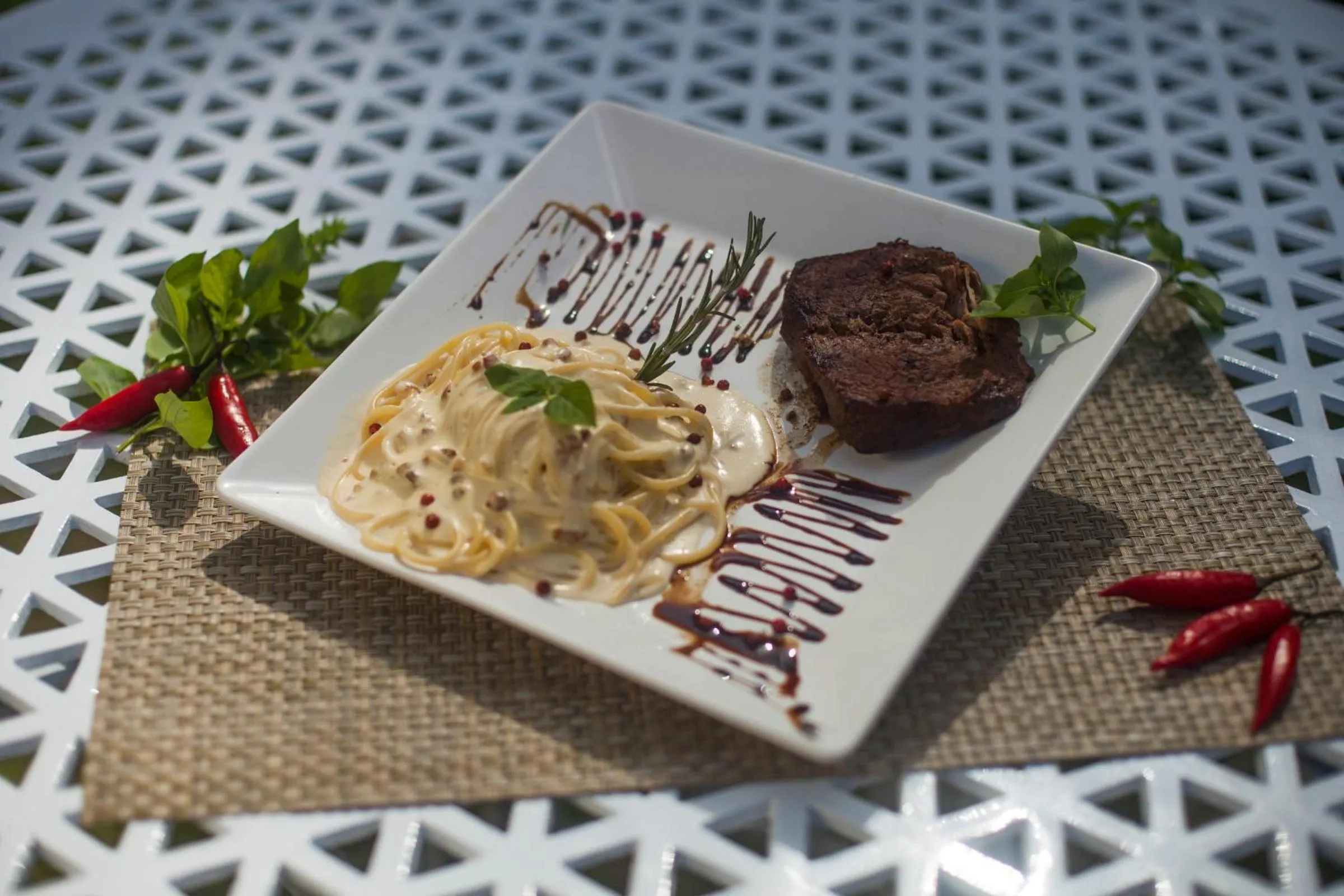 Food close-up in Pousada Humaitá