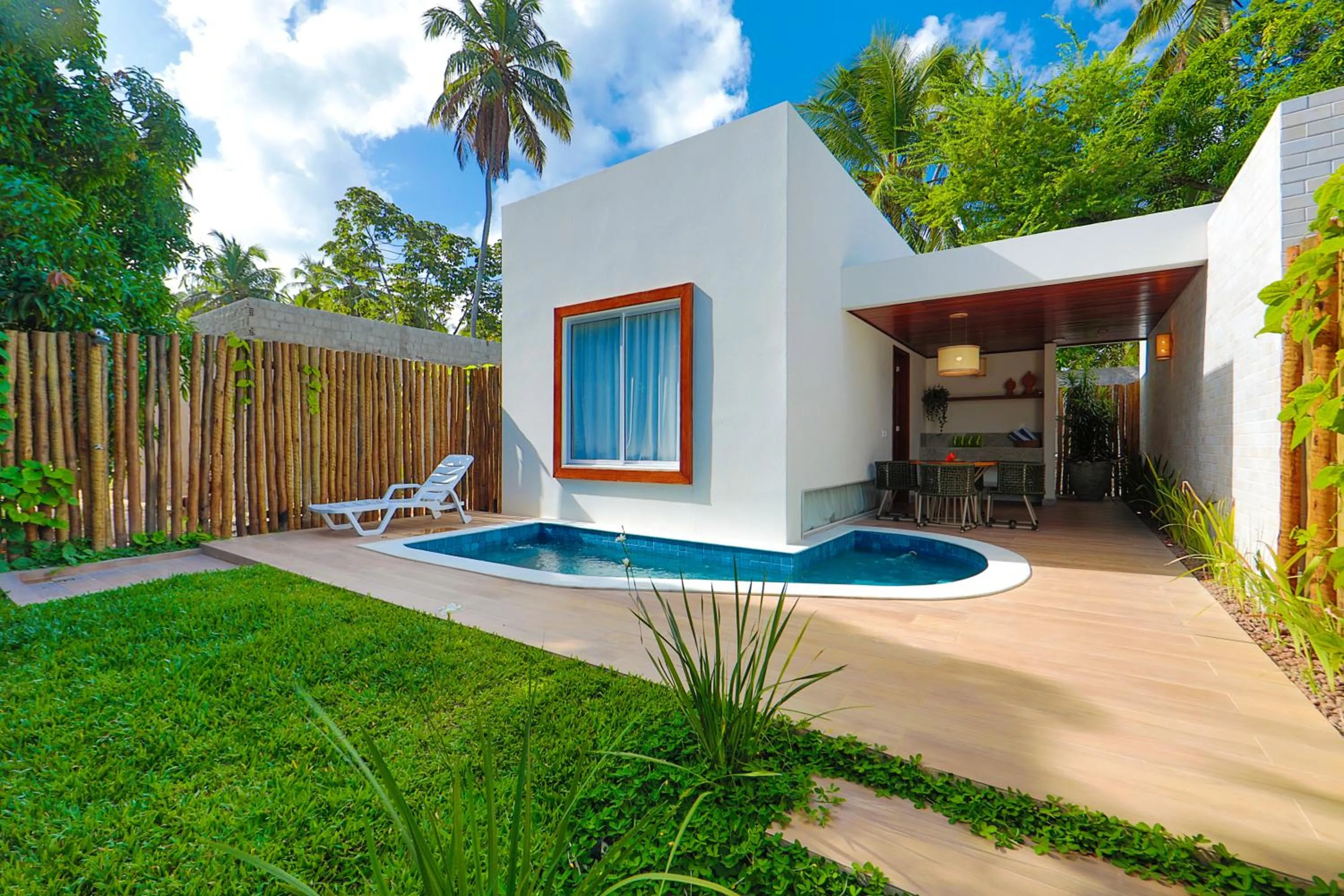 Patio in Pousada Humaitá