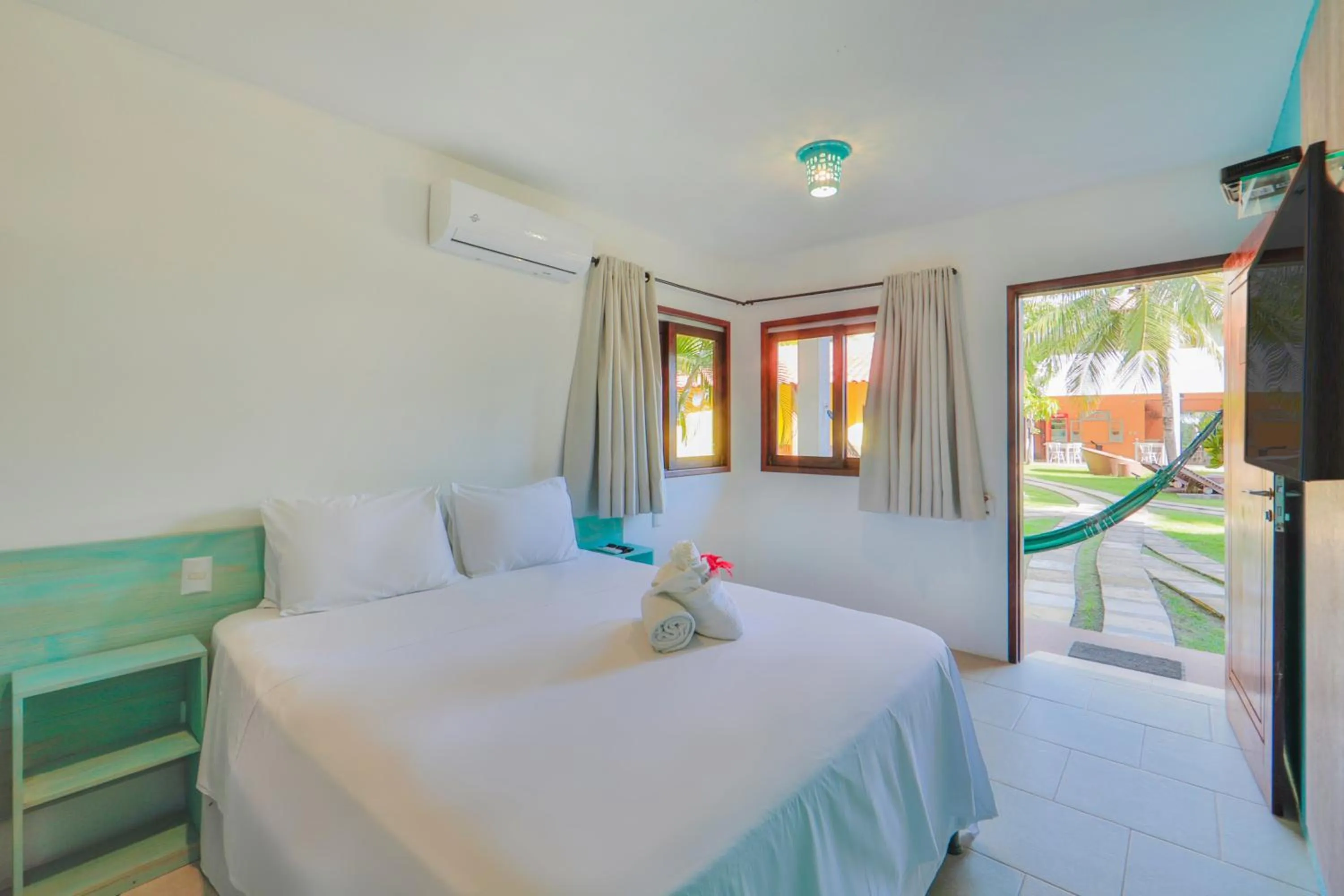 Bed in Pousada Humaitá