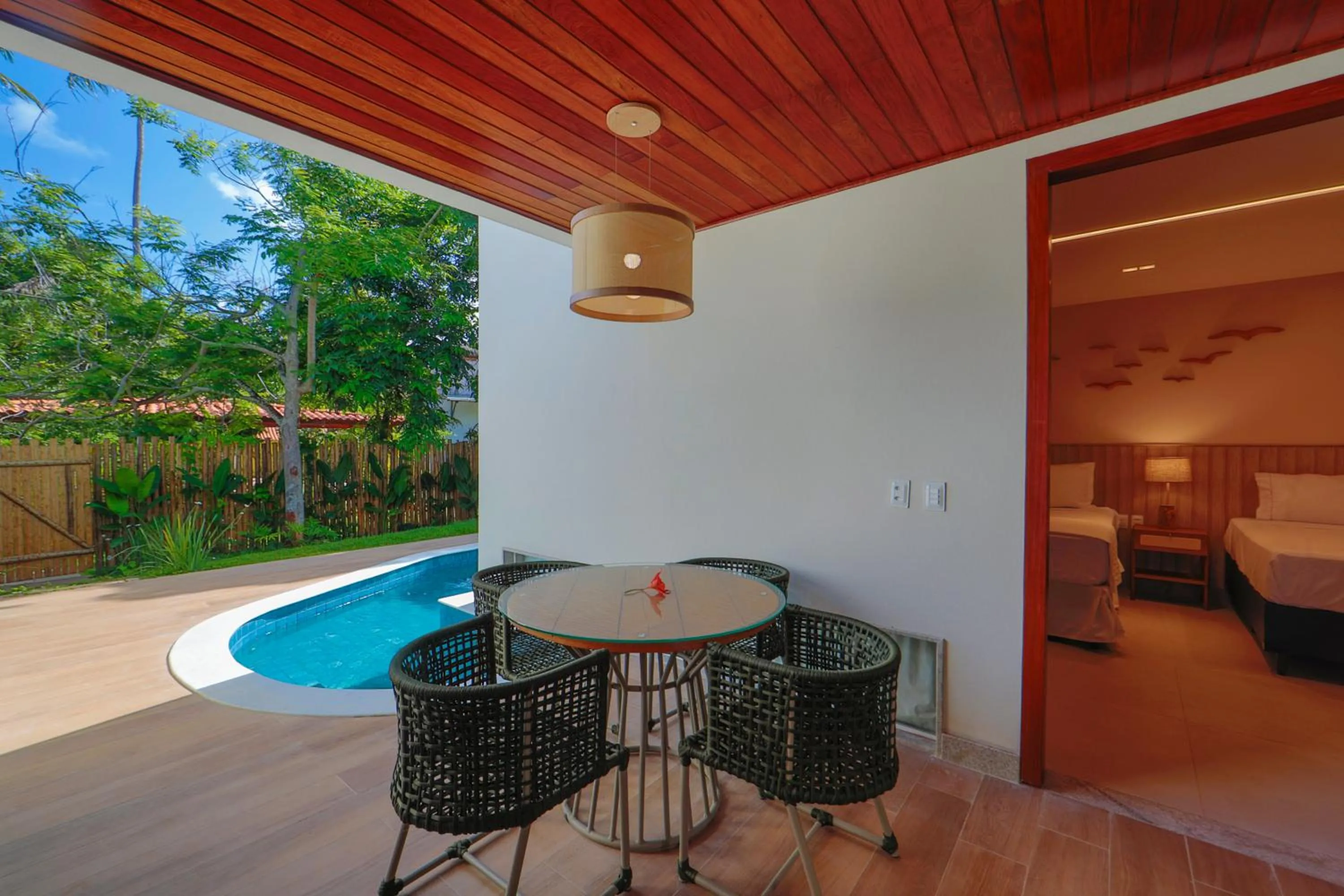 Living room in Pousada Humaitá