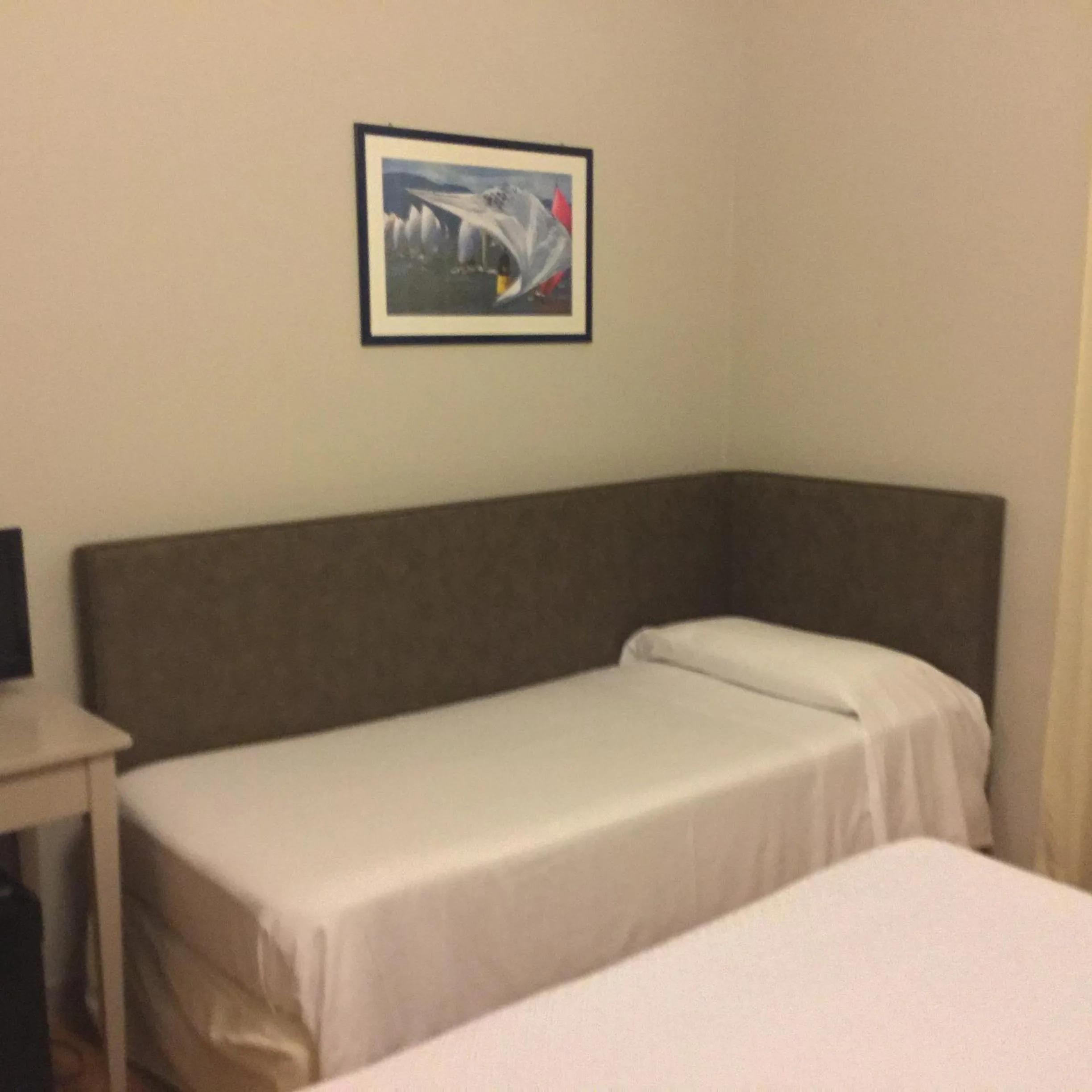 Bed in Hotel Miramare