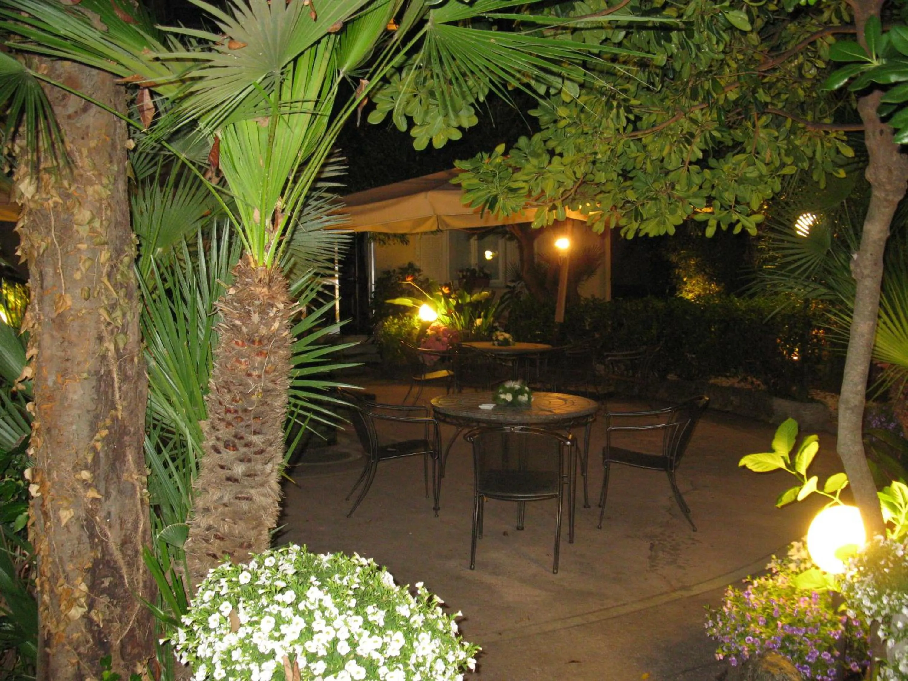 Garden in Hotel Miramare