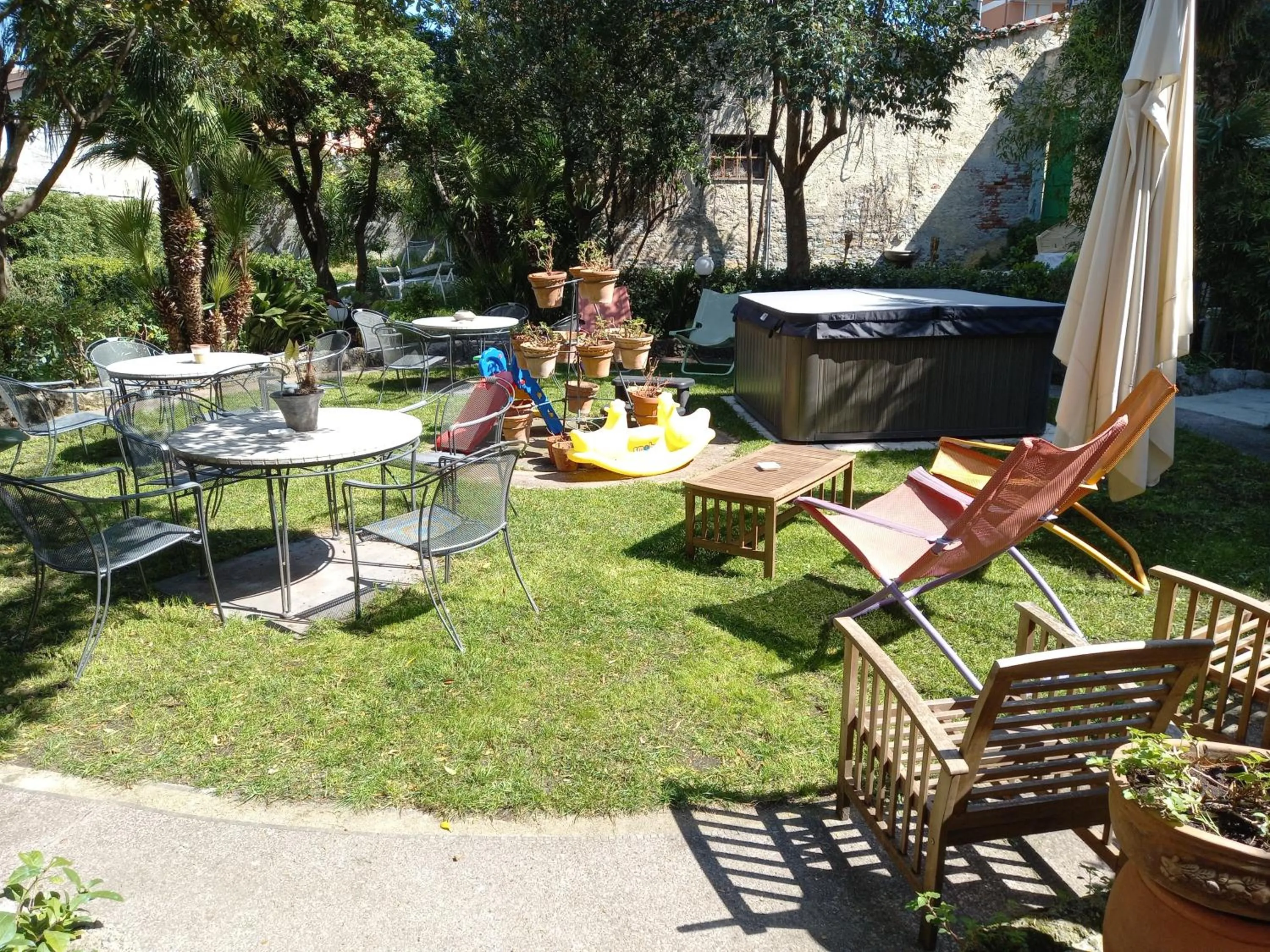 Garden in Hotel Miramare