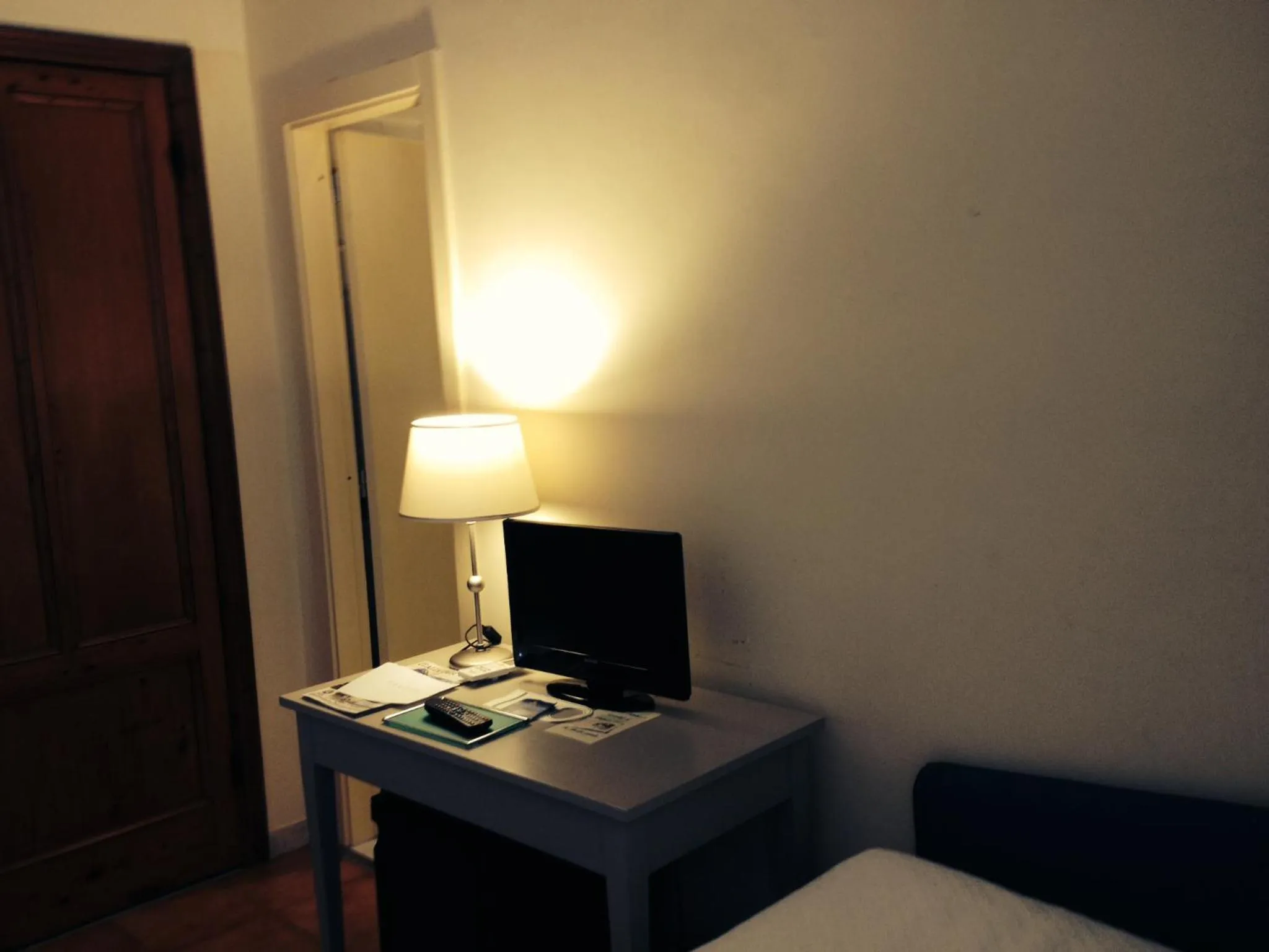 Bed in Hotel Miramare