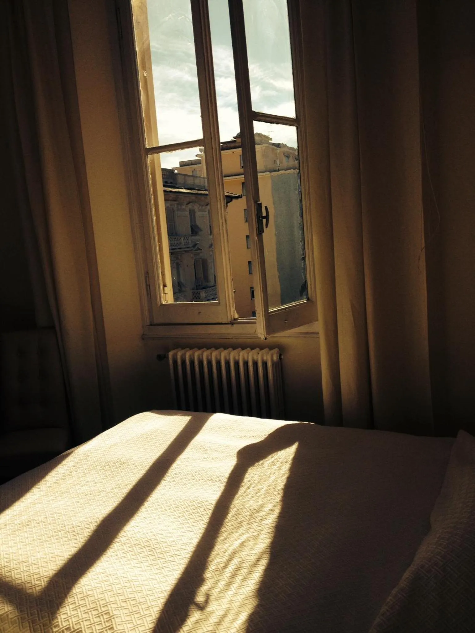 Bed in Hotel Miramare