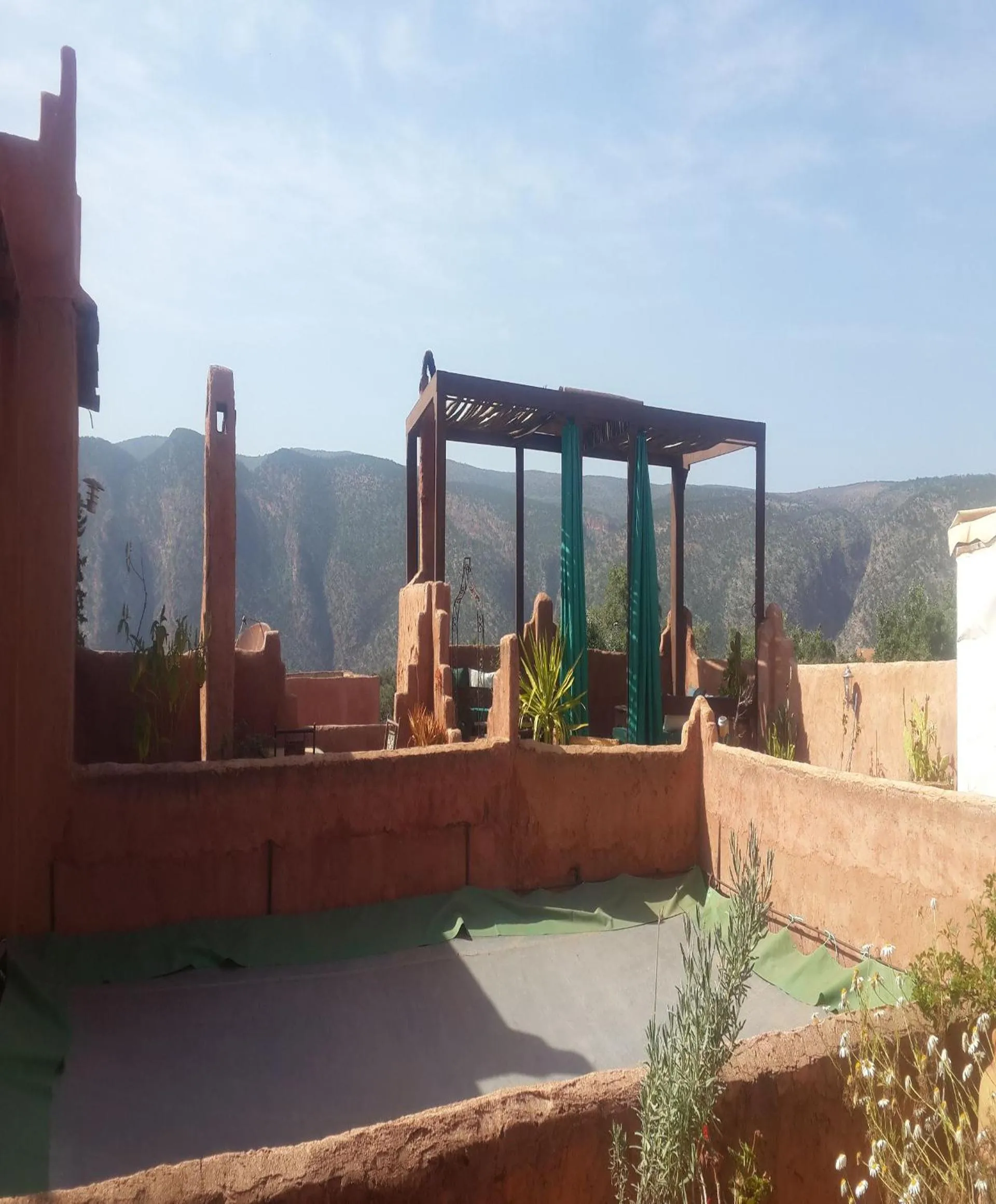 Balcony/Terrace in Riad Cascades d'Ouzoud