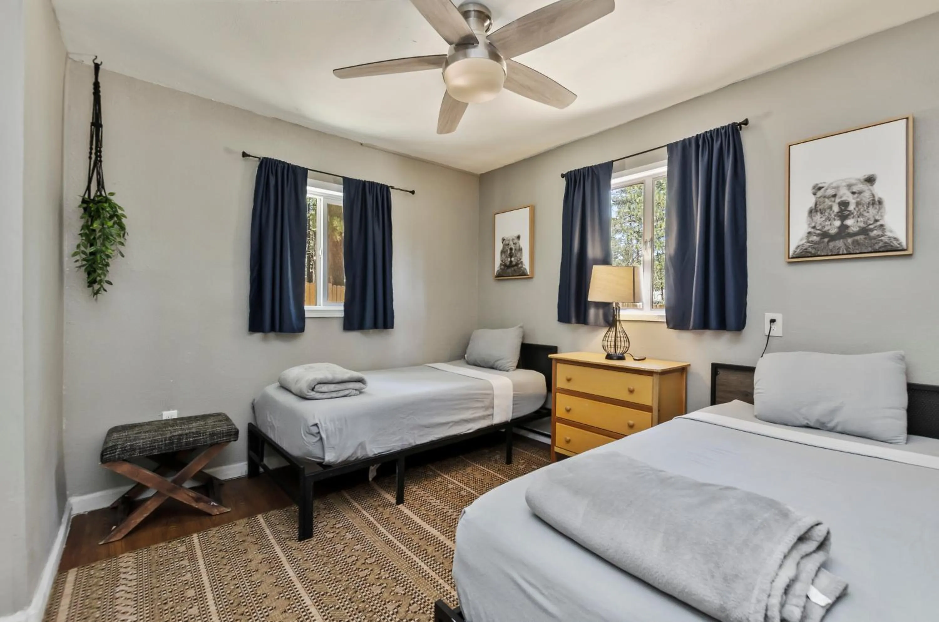 Bed in Playpark Lodge