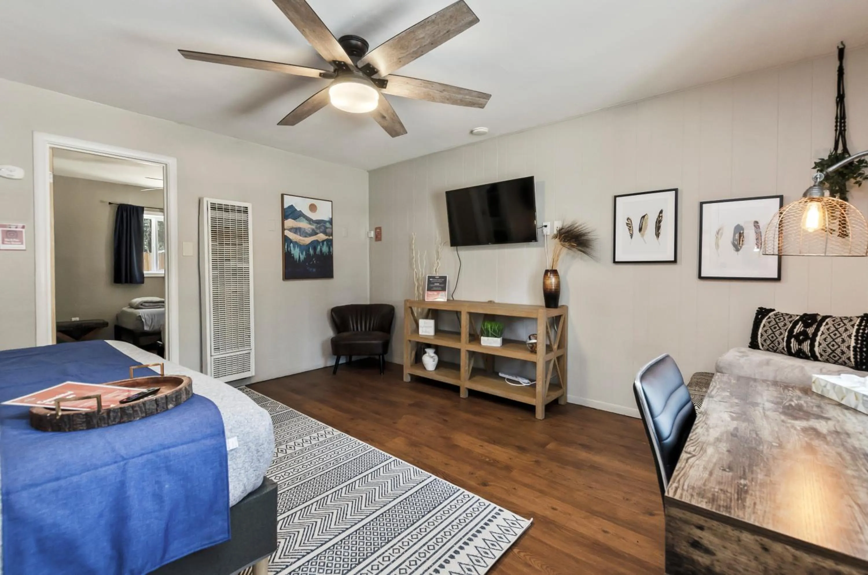 Bed in Playpark Lodge