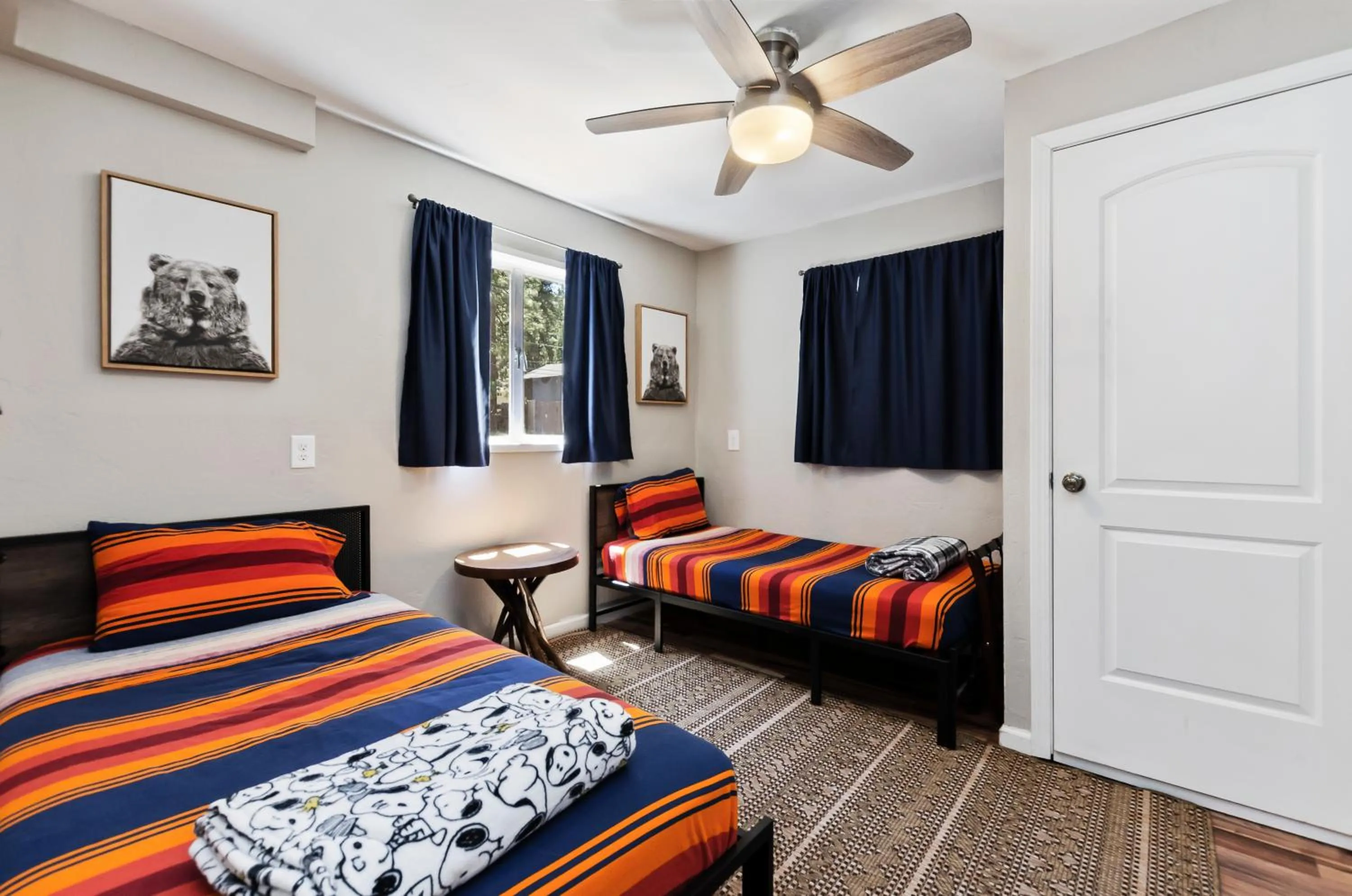 Bed in Playpark Lodge