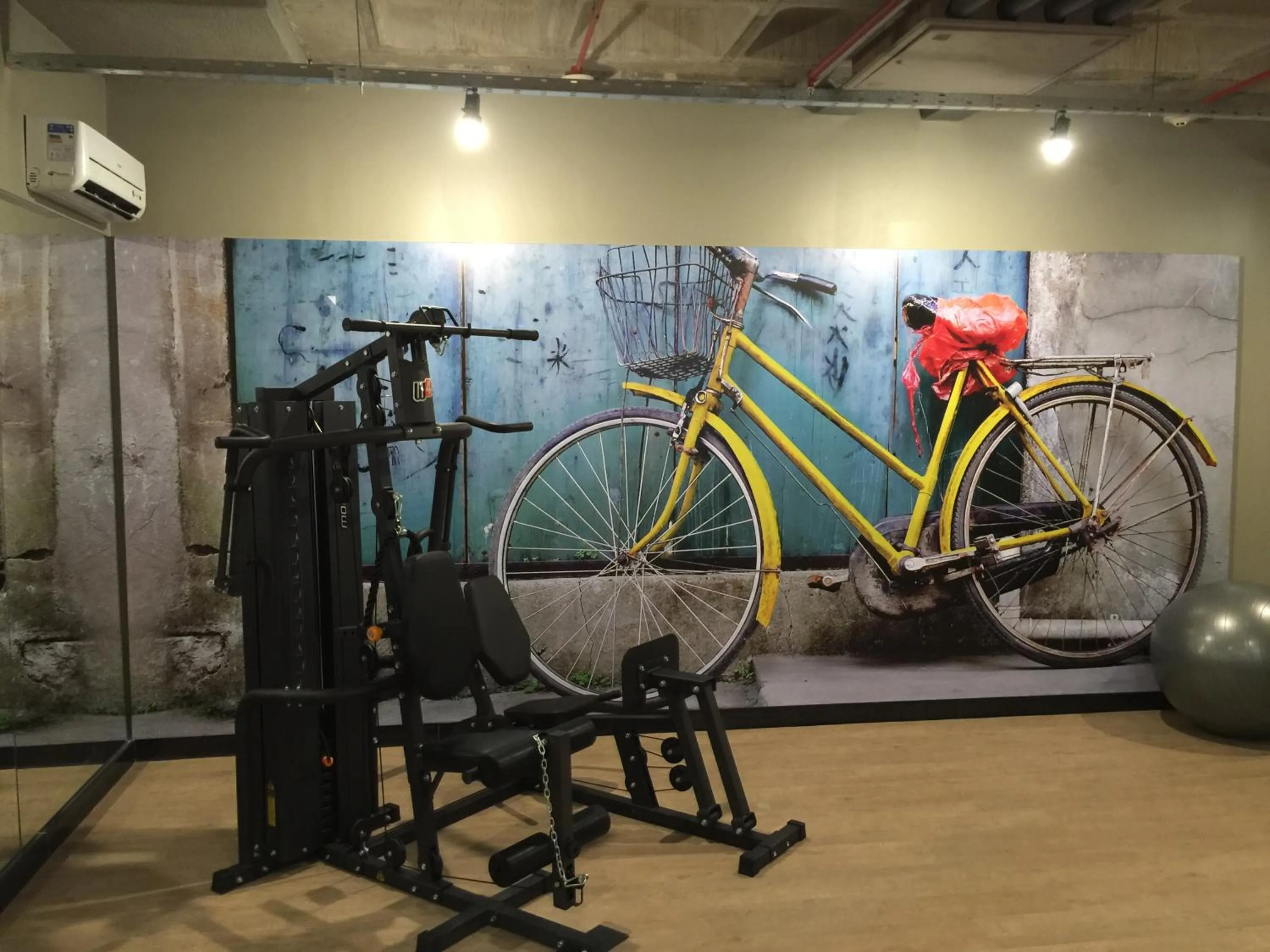 Fitness centre/facilities in Naoum Hotel