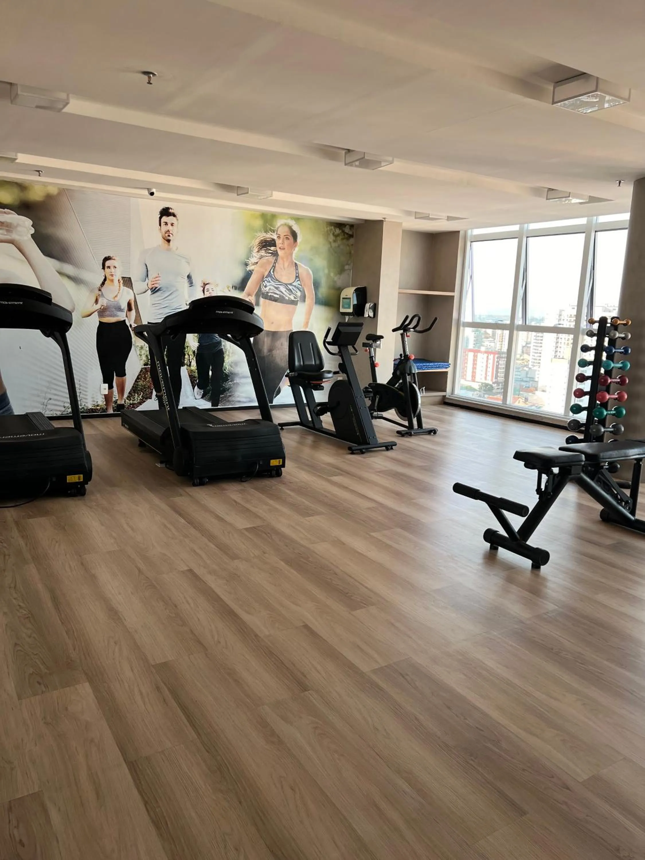 Fitness centre/facilities in Promenade Soho Campos dos Goytacazes