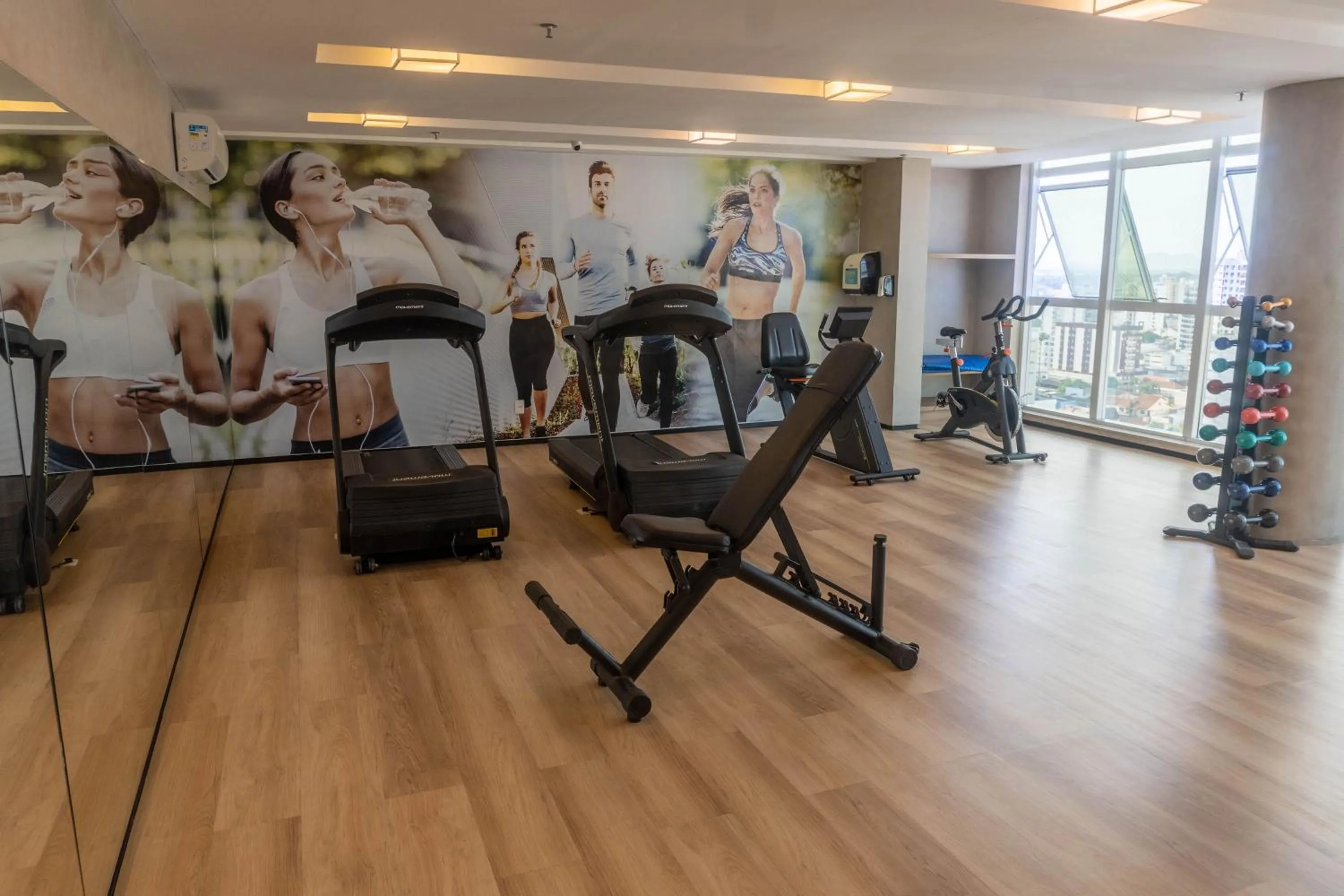 Fitness centre/facilities in Promenade Soho Campos dos Goytacazes