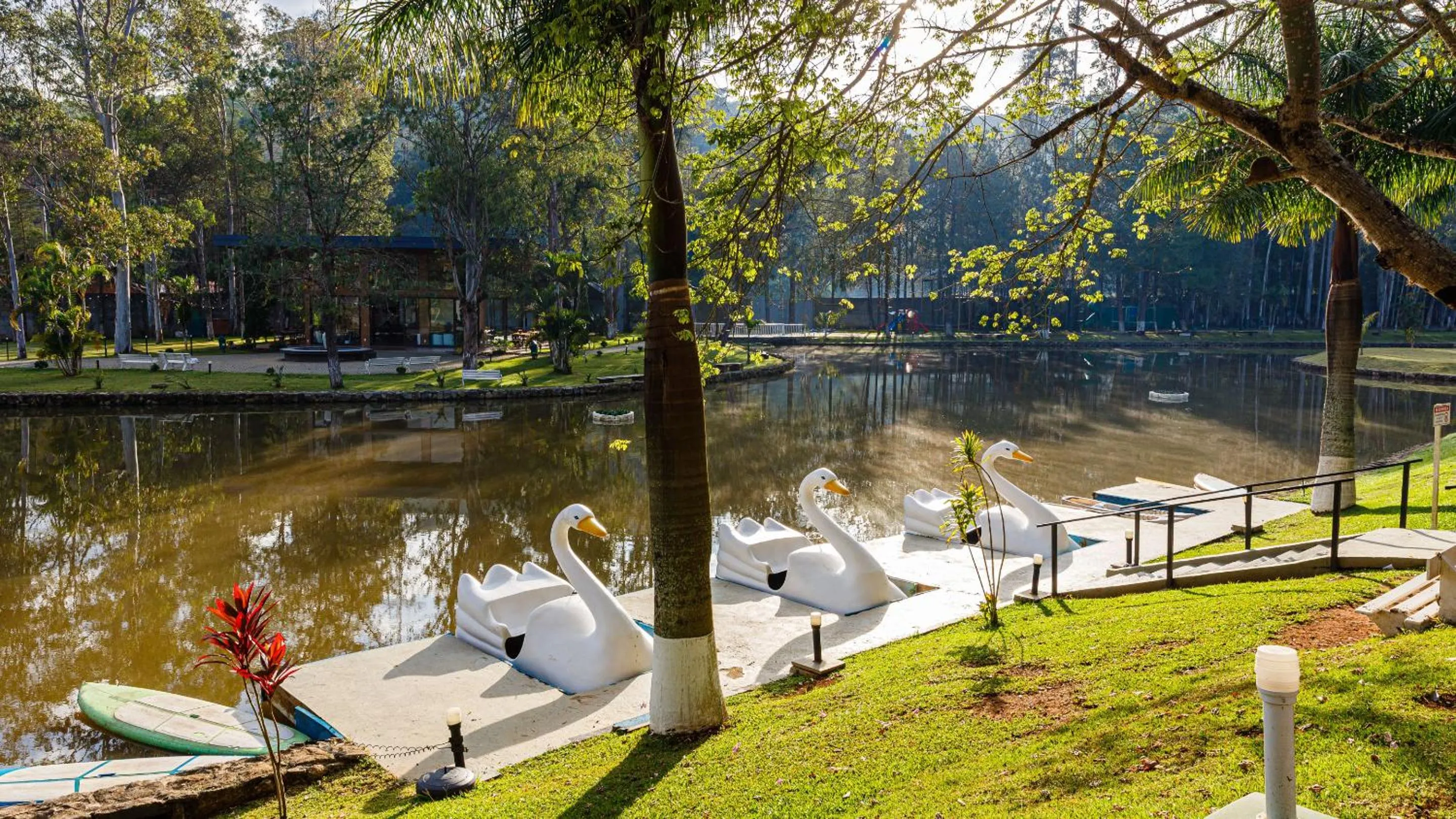 Lake view in Vale Suíço Resort