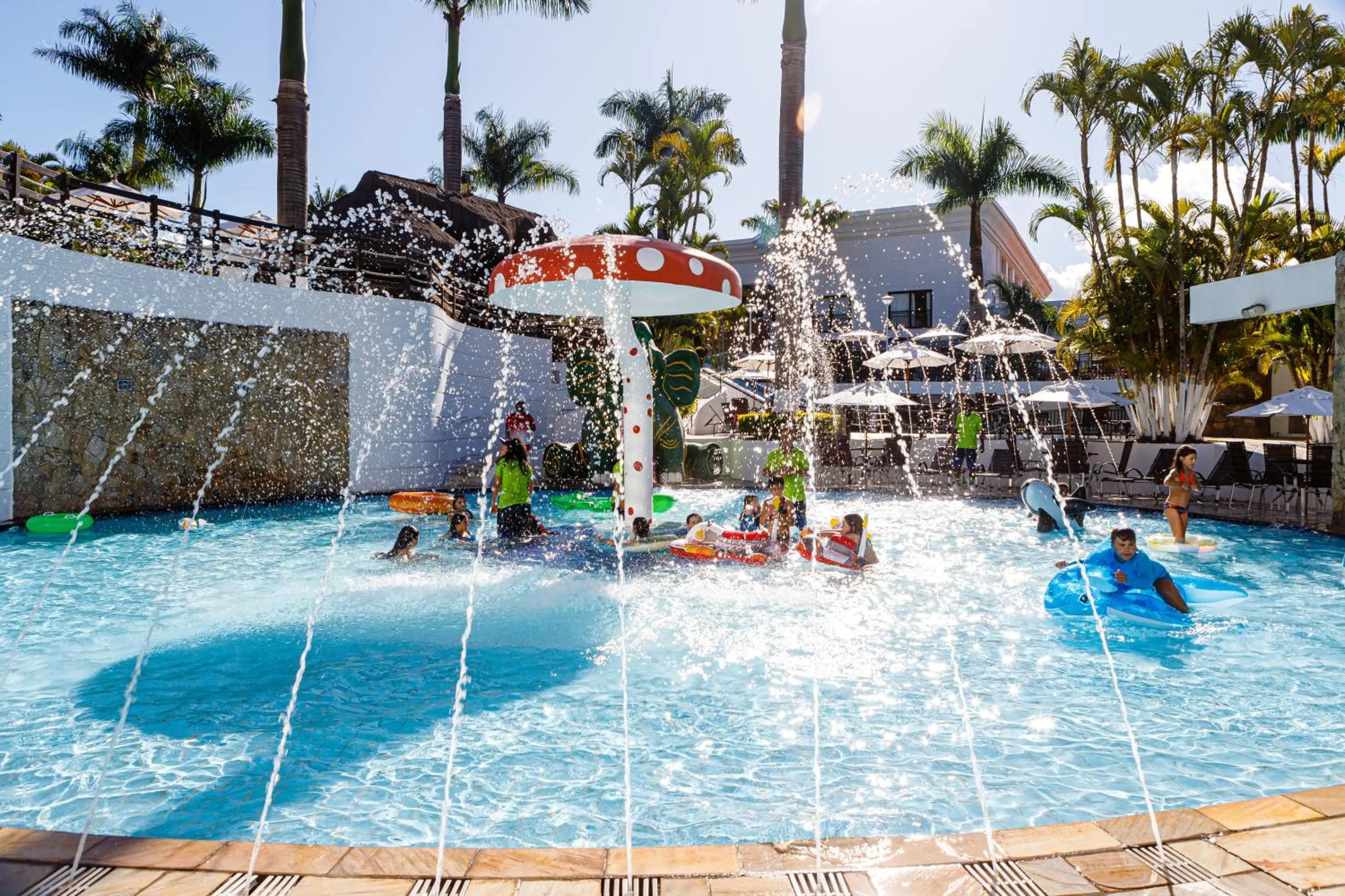 Children play ground in Vale Suíço Resort